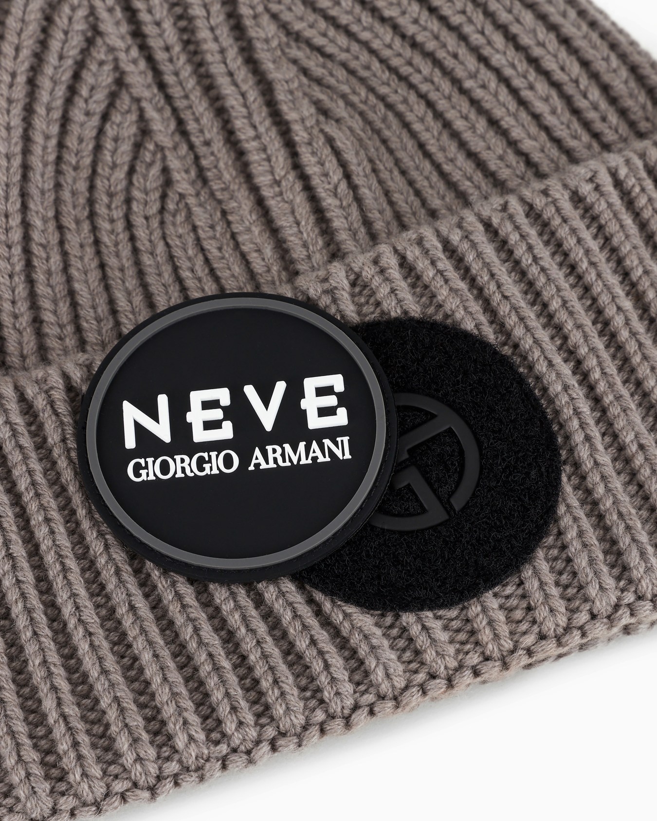 Giorgio Armani Neve cashmere beanie hat Slide 2