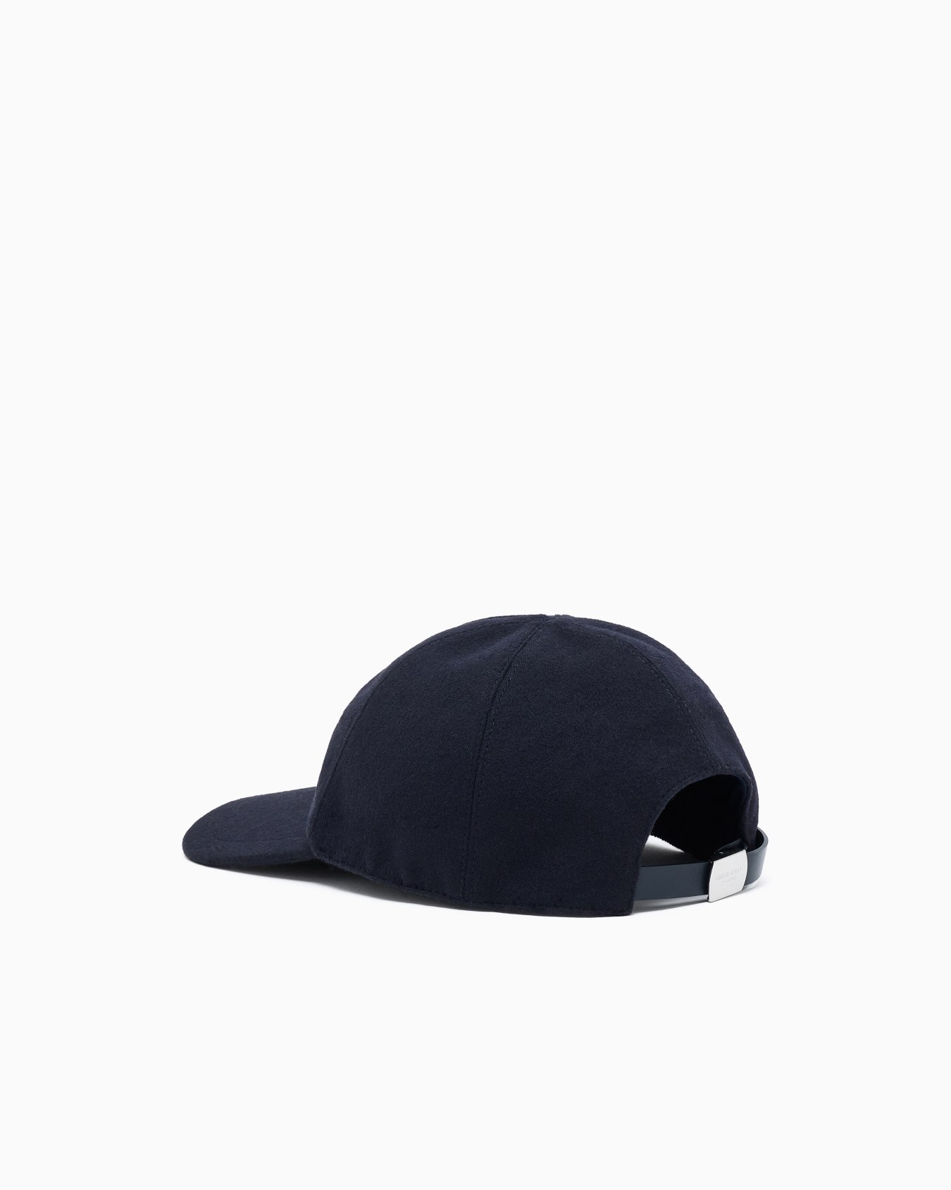 Virgin wool and cashmere baseball cap Slide 1