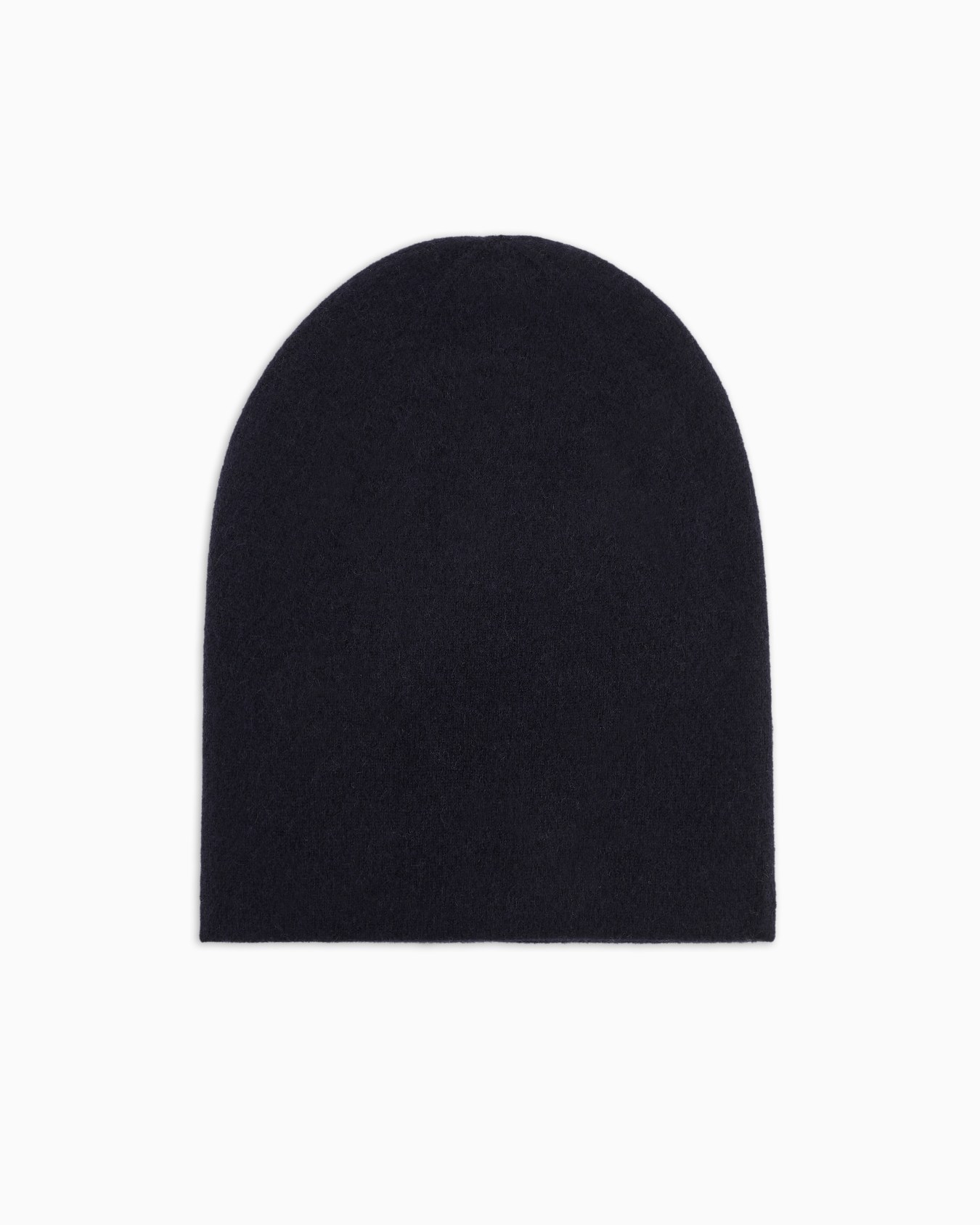 Beanie in cashmere con logo jacquard Slide 1