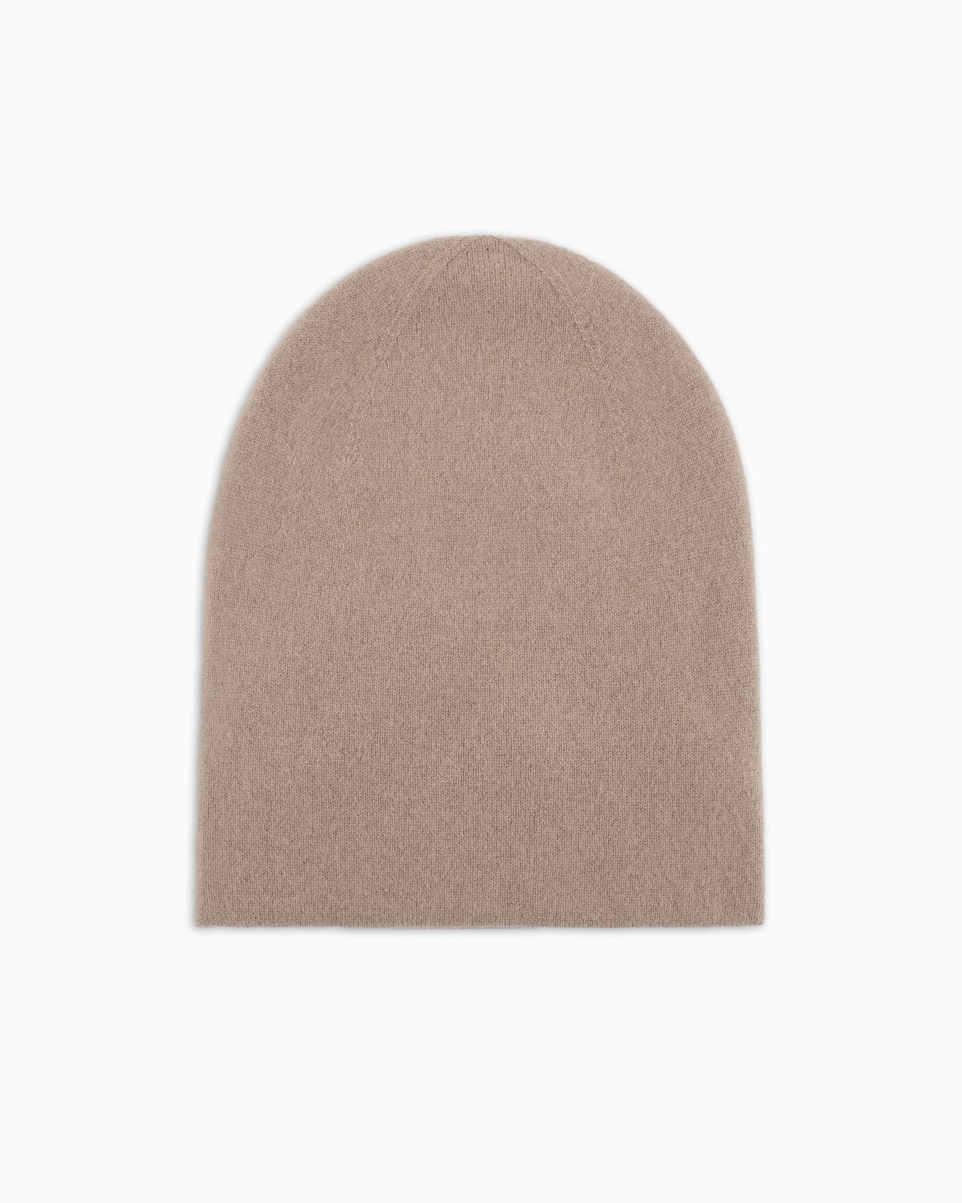 Beanie in cashmere con logo jacquard Slide 1