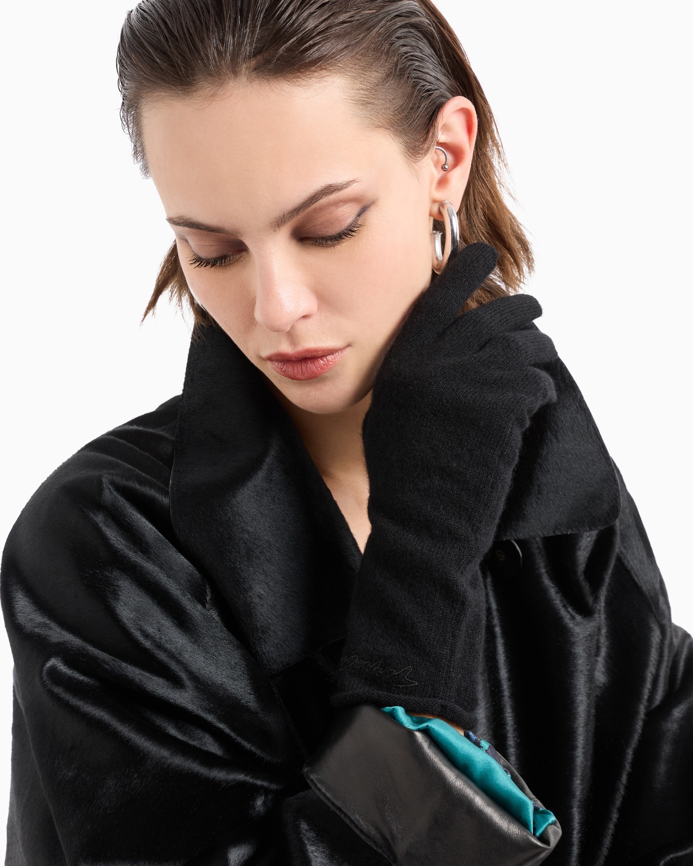 Cashmere gloves Slide 2