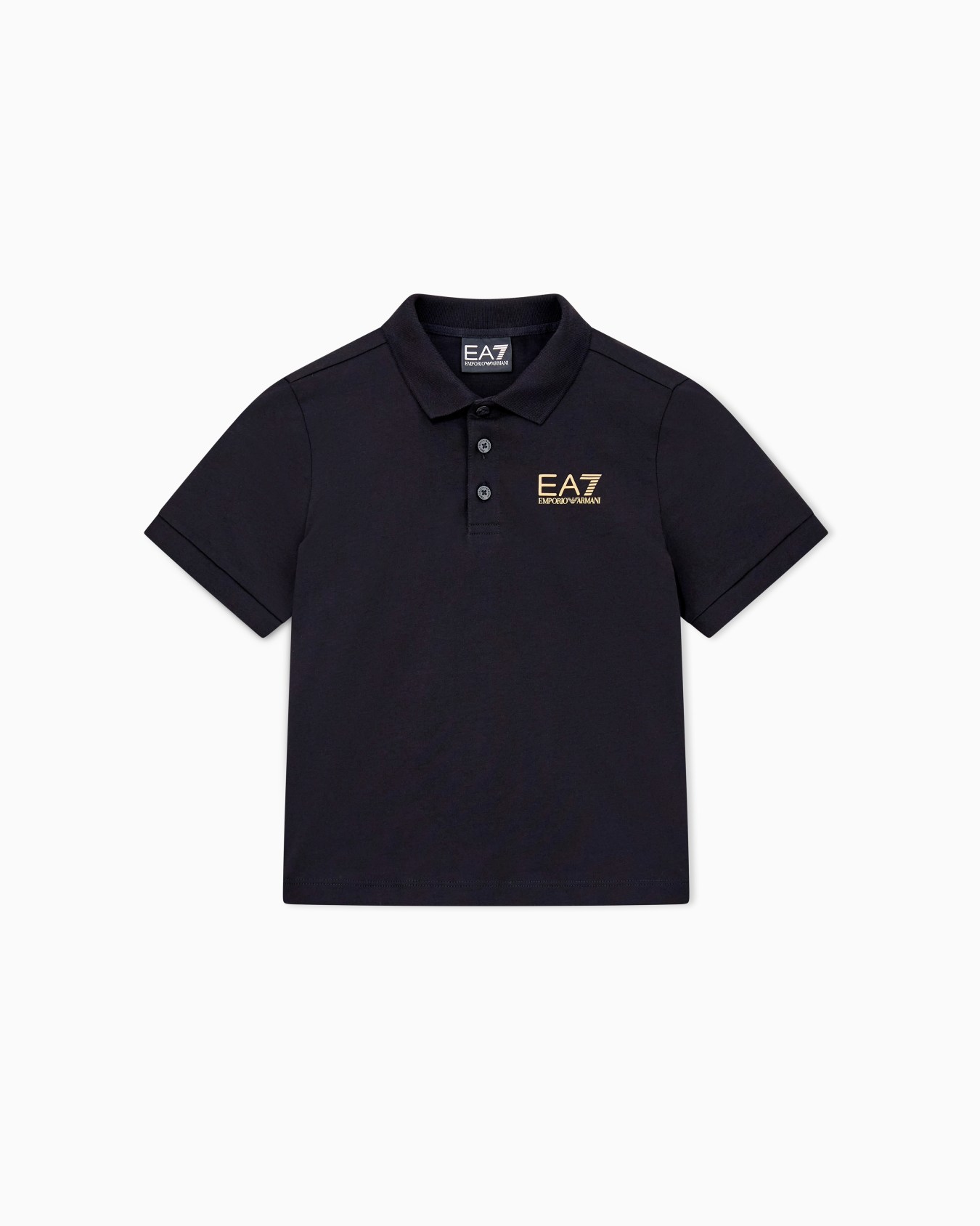 Core Identity Boy cotton polo shirt Slide 0