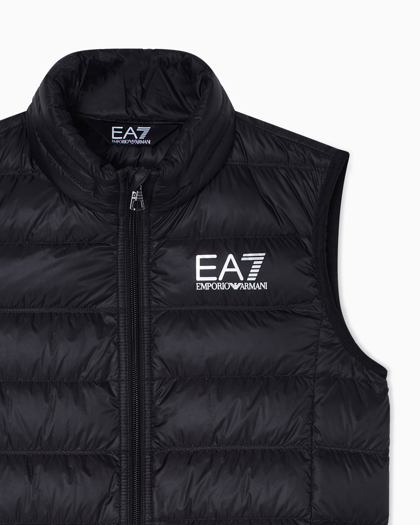 Core Identity Boy padded packable down gilet Slide 1