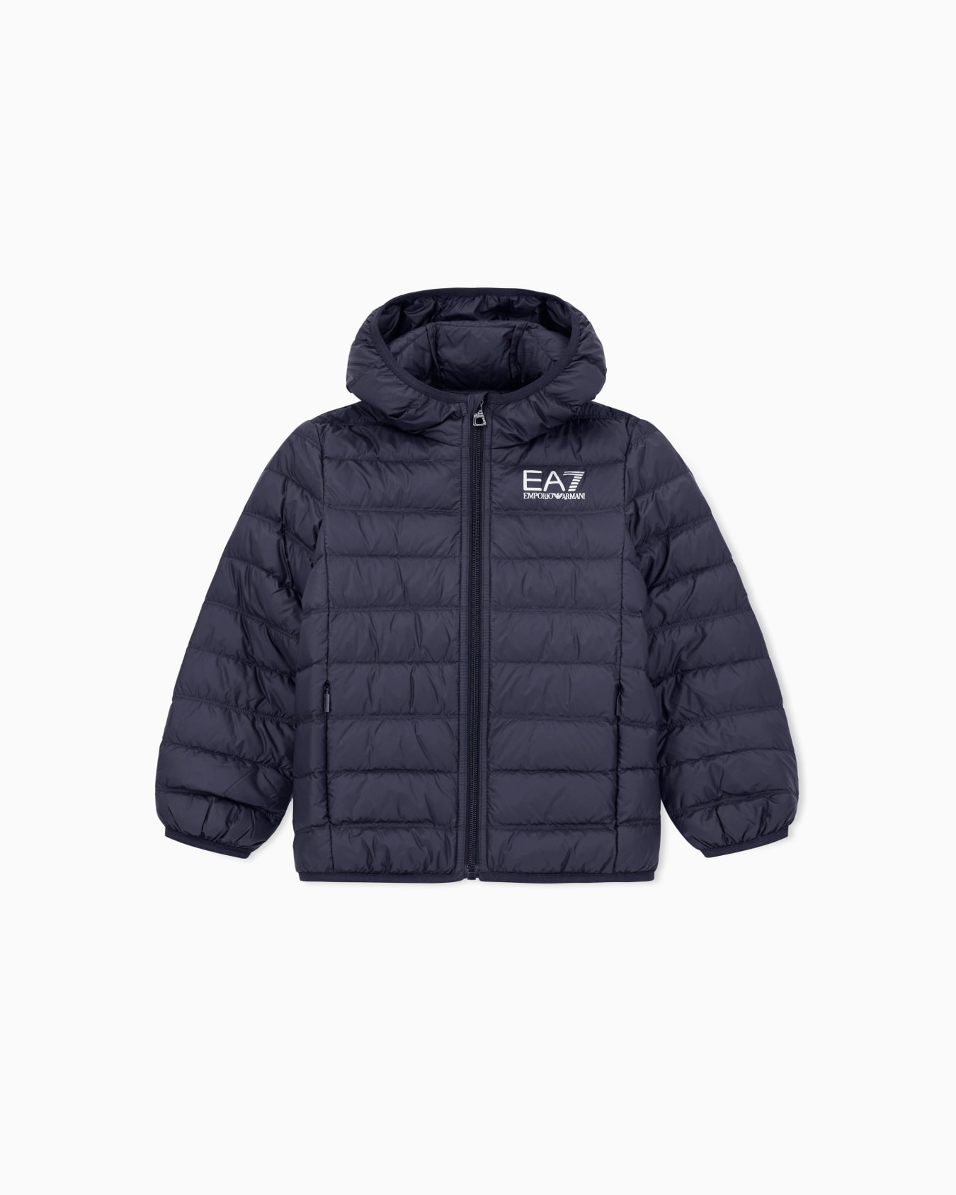 フード付きダウンジャケット コアアイデンティティ ボーイズ スライドする 0