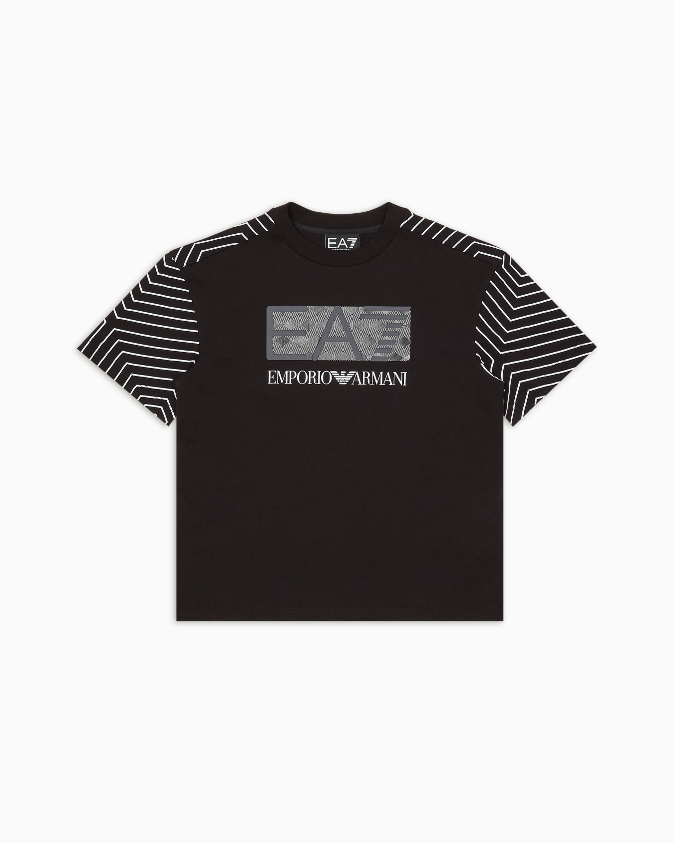 Visibility Boy printed cotton T-shirt Slide 0