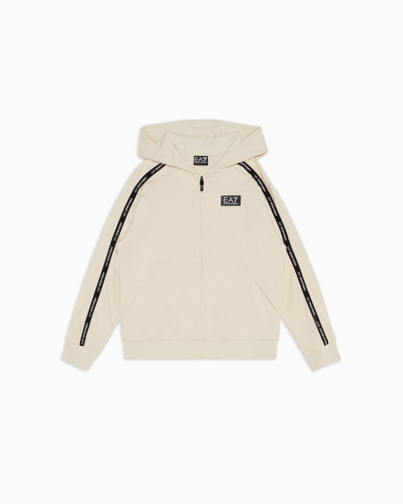 Logo Series Boy hooded cotton sweatshirt Slide 0