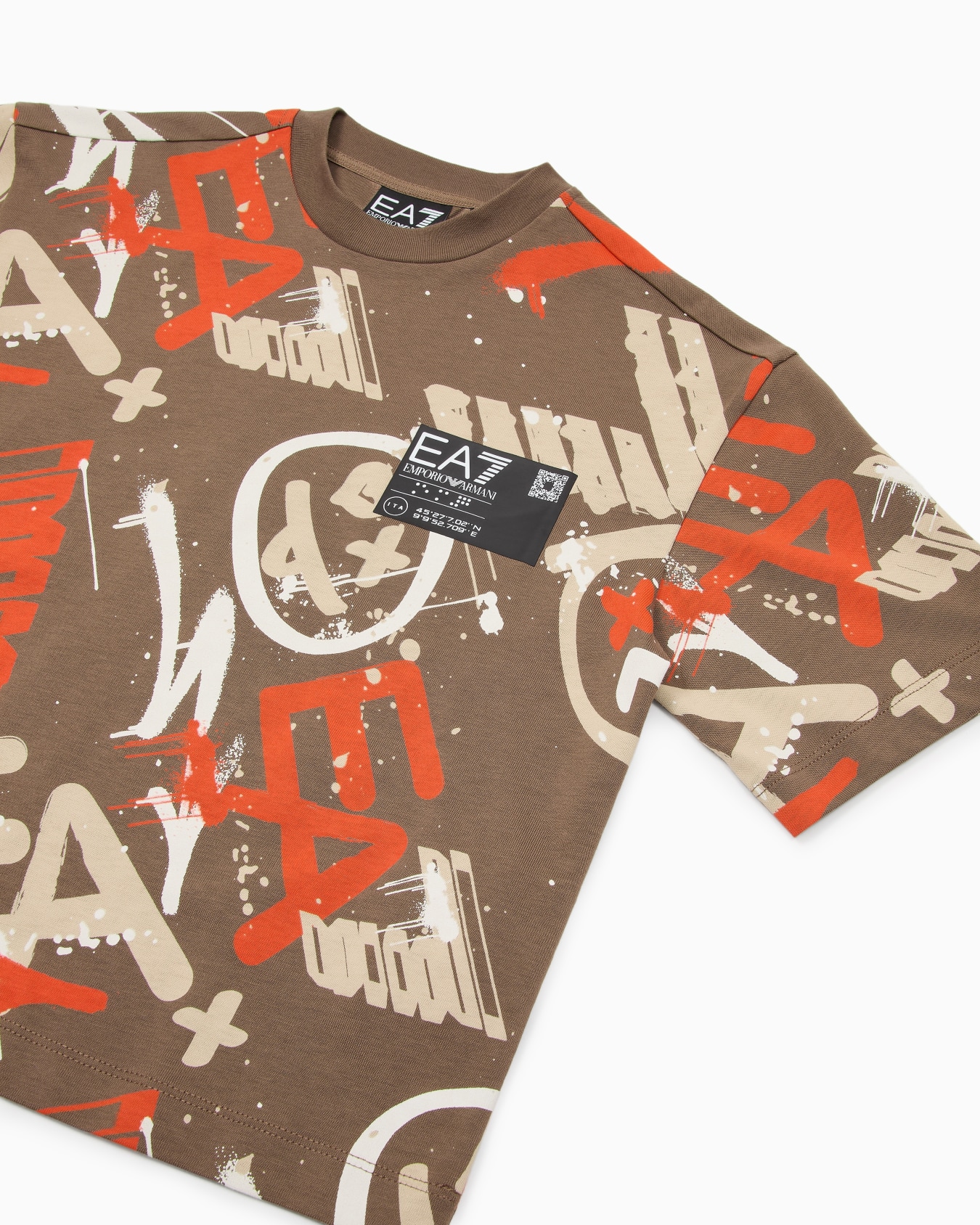 Graphic Series Boy cotton jersey T-shirt Slide 1