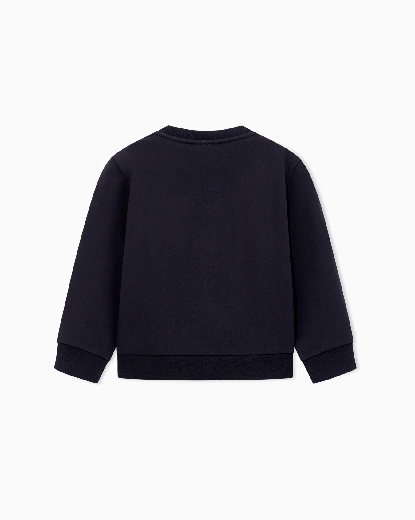 Sudadera de cuello redondo Core Identity Boy en mezcla de algodón orgánico ASV Diapositiva 2