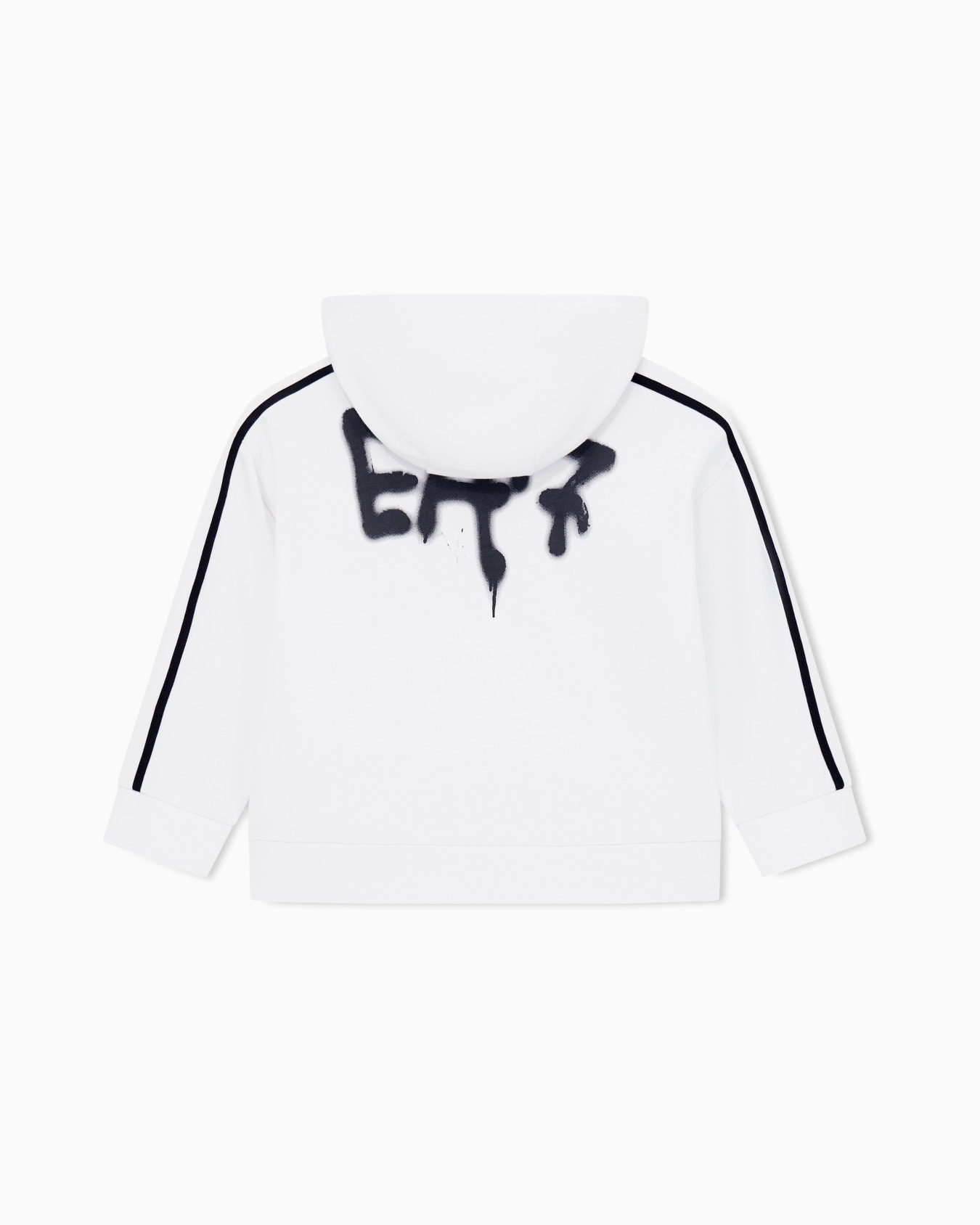 ASV Logo Series Boy Sweatshirt mit Kapuze aus einer Bio-Baumwollmischung mit Graffiti-Print Folie 2