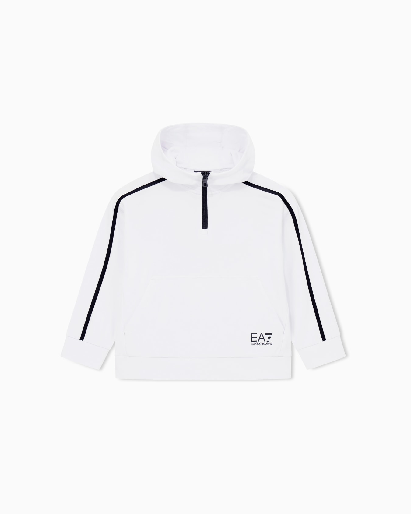 ASV Logo Series Boy Sweatshirt mit Kapuze aus einer Bio-Baumwollmischung mit Graffiti-Print Folie 0