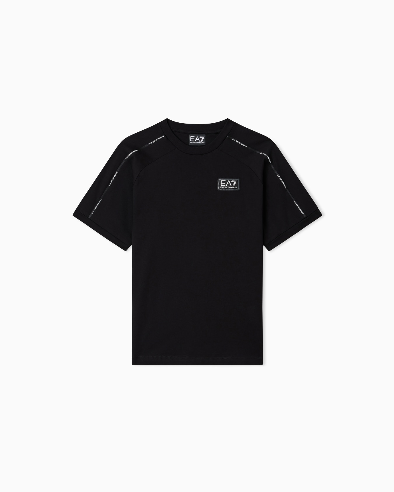 Logo Series Boy pure cotton jersey T-shirt Slide 0