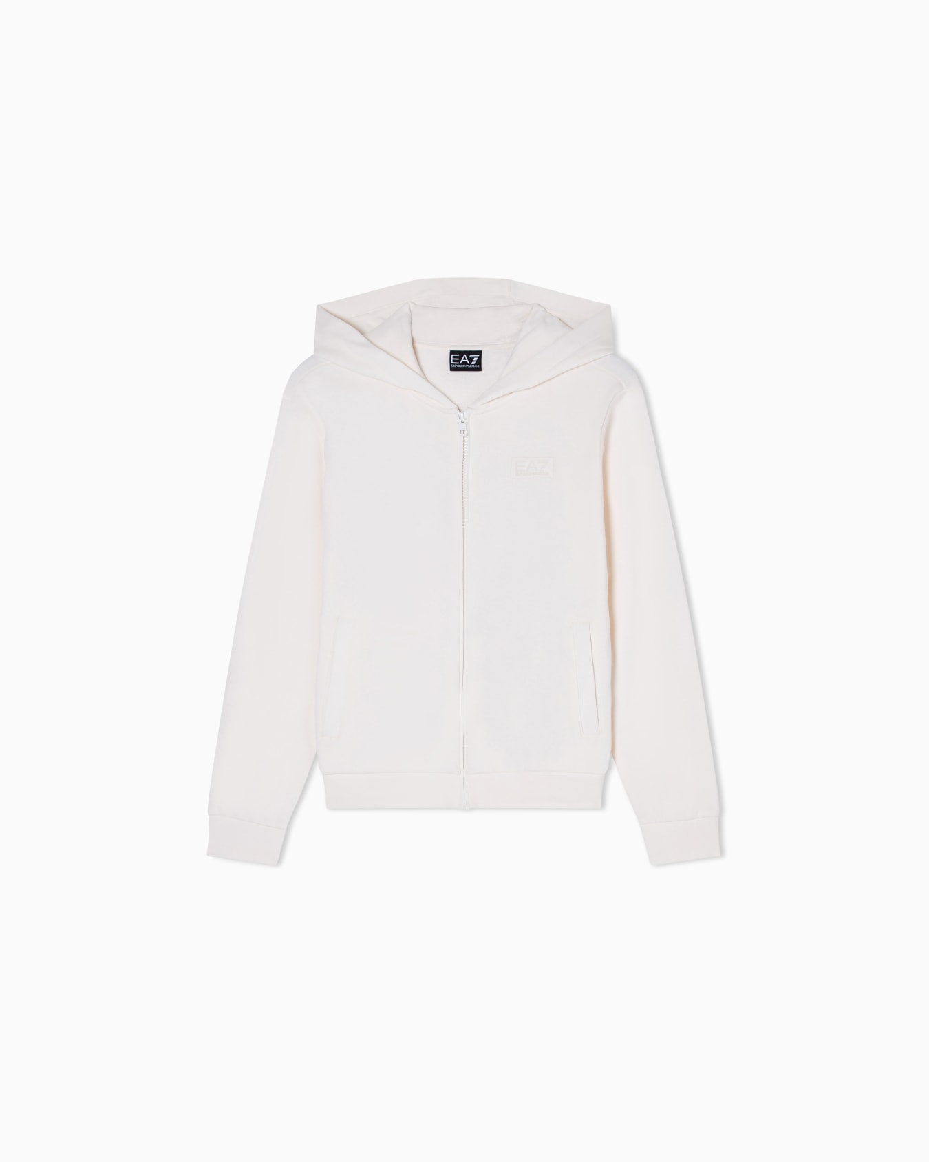 Logo Series ボーイズ フード付きスウェットシャツ コットン混紡 スライドする 0