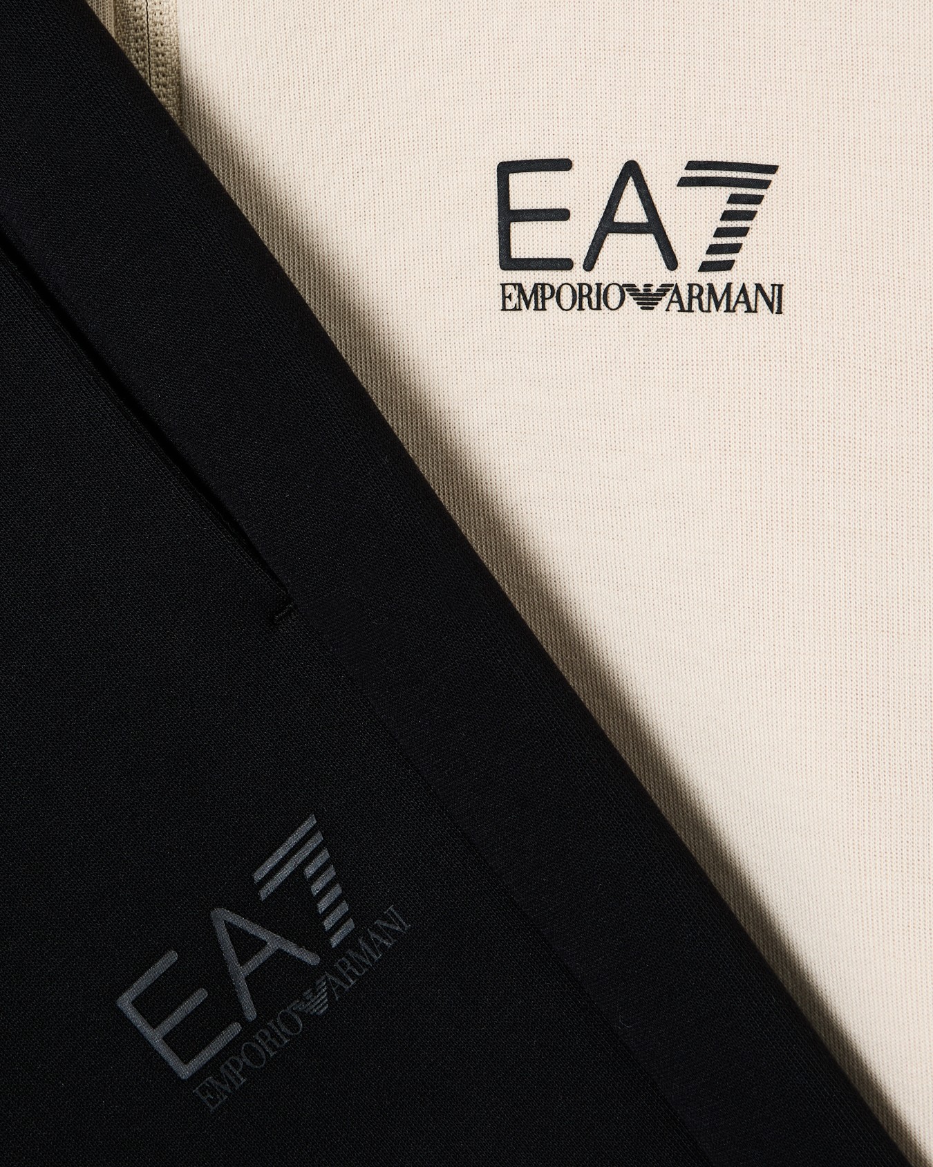 Logo Series Boy cotton-blend tracksuit Slide 1