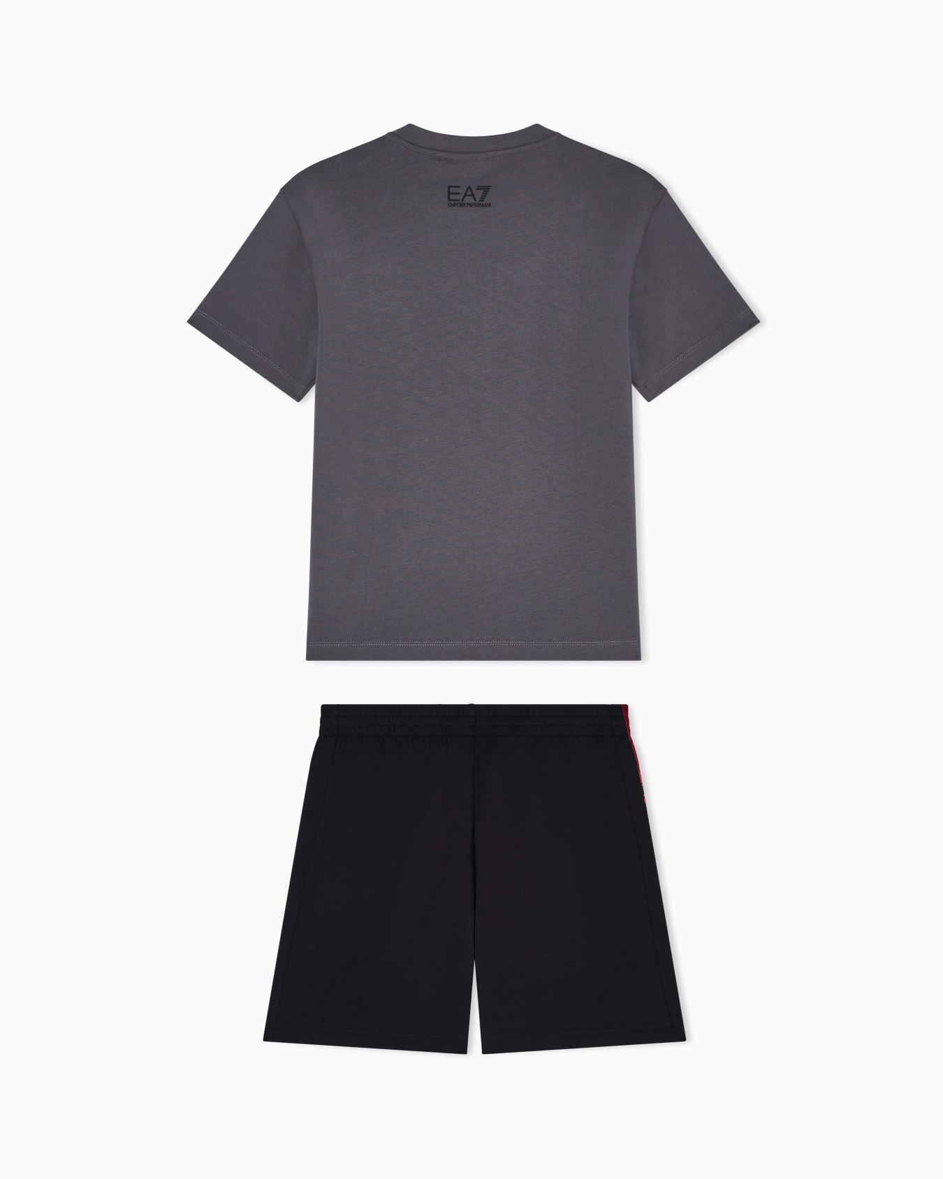 Logo Series ボーイズ Tシャツ＆ショートパンツセット コットンジャージー スライドする 2