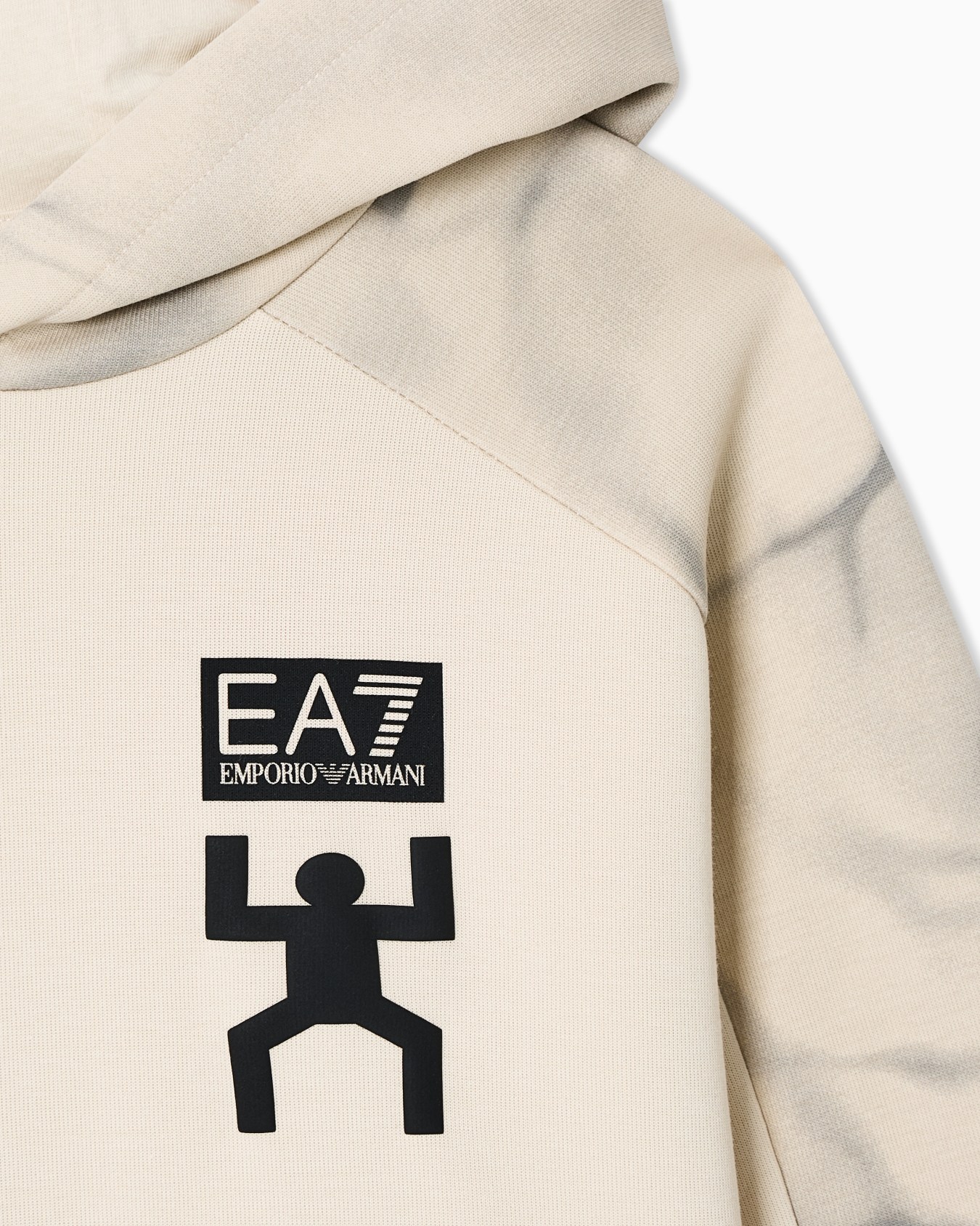 Felpa con cappuccio Graphic Series Boy in misto cotone Slide 1