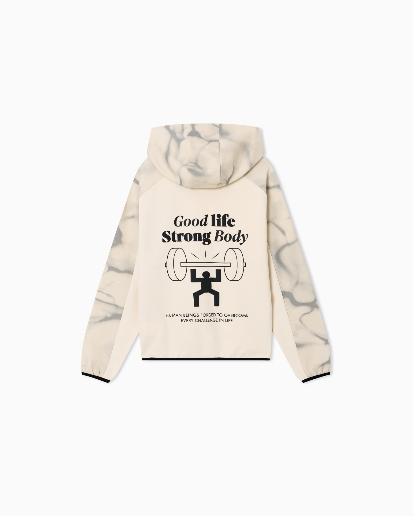 Felpa con cappuccio Graphic Series Boy in misto cotone Slide 2