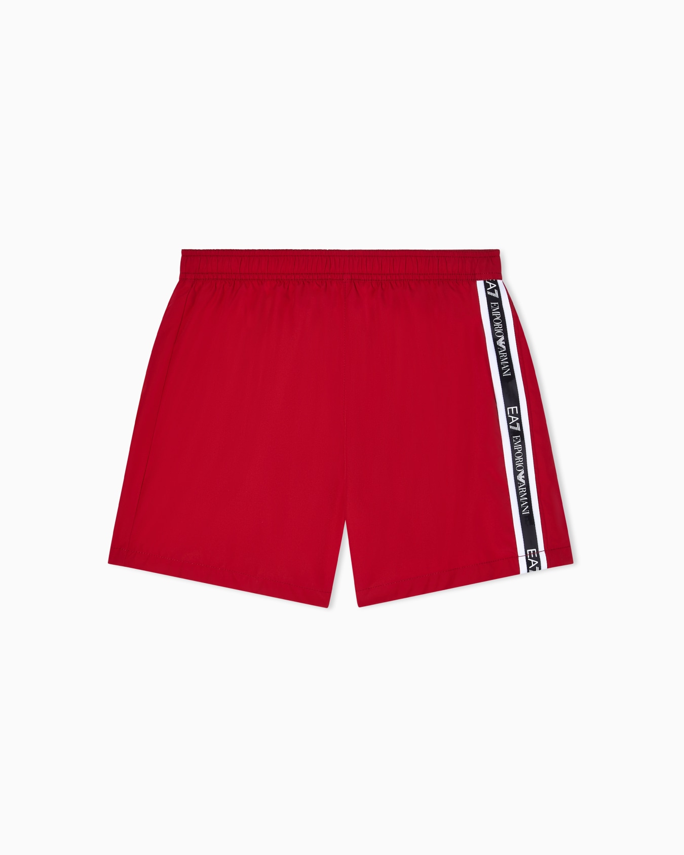 Beachwear Boxer Shorts in Technical Fabric with ASV Print Diapositive 0