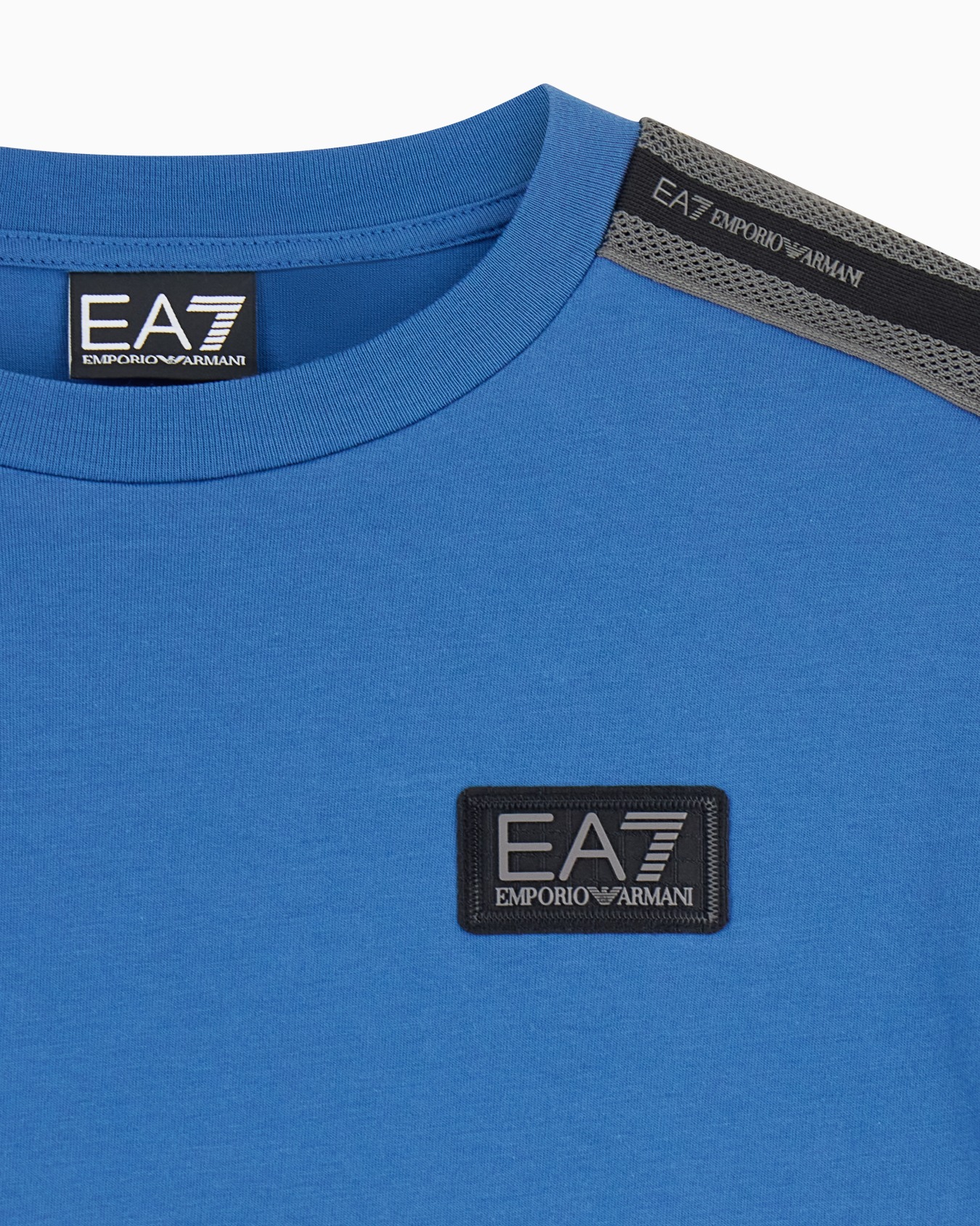 Oversized t-shirt Logo Series Boy in cotton with tape Slide 1