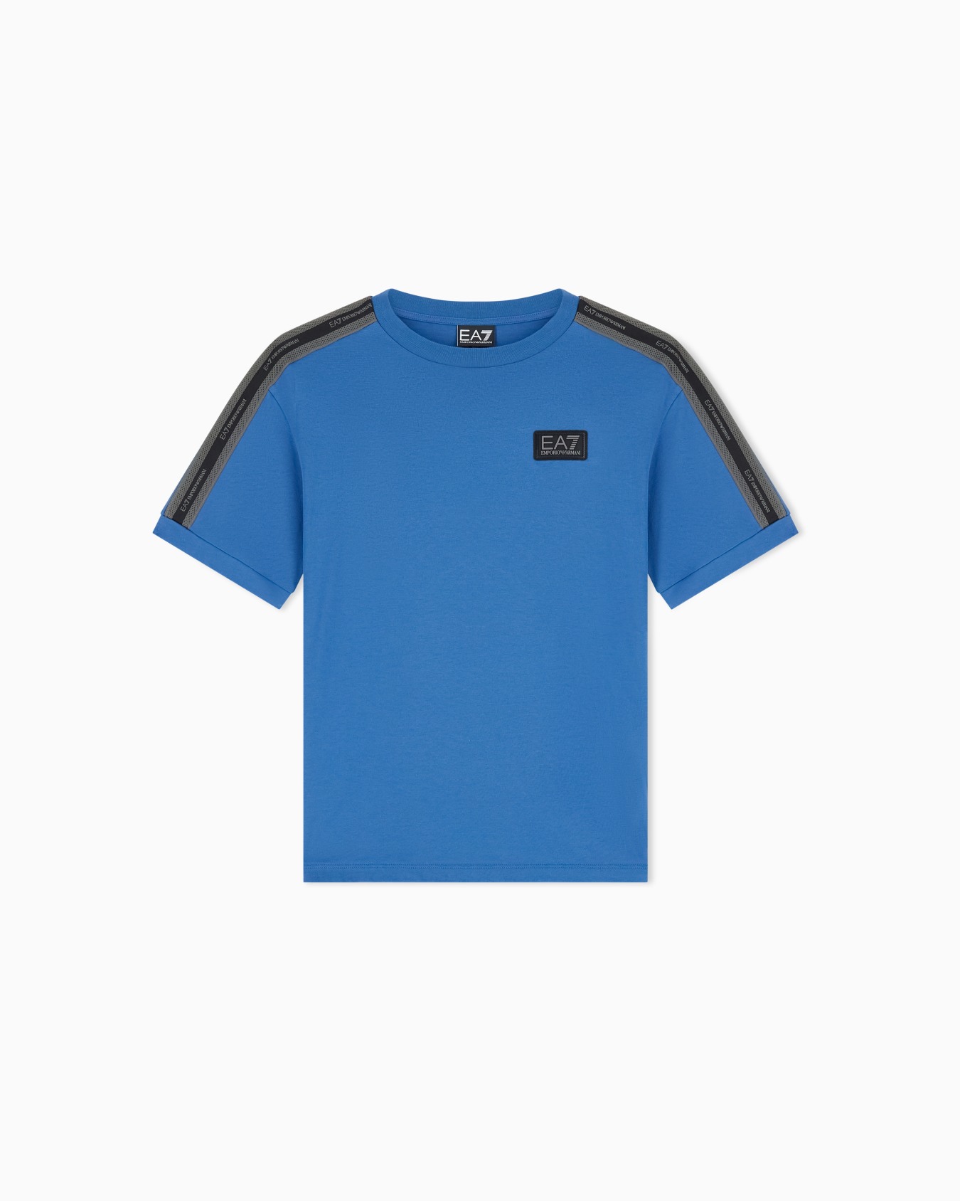 Oversized t-shirt Logo Series Boy in cotton with tape Slide 0