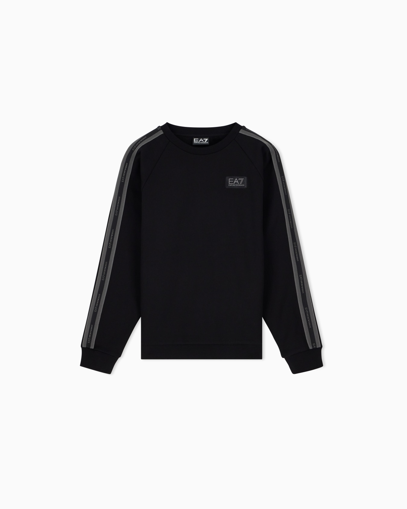 Oversized sweatshirt Logo Series Boy in cotton with tape Slide 0