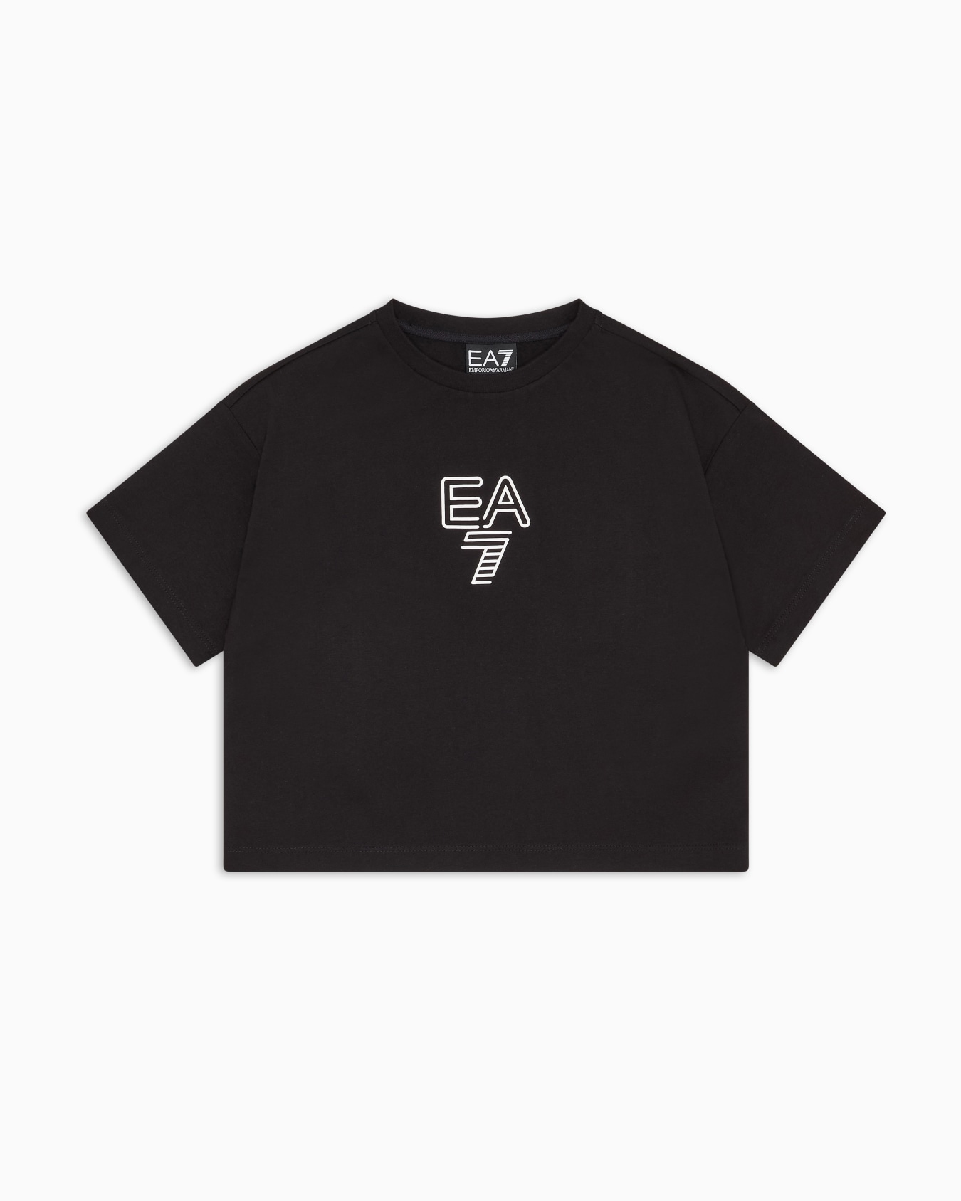 T-shirt ras-du-cou Visibility Girl en coton Diapositive 0