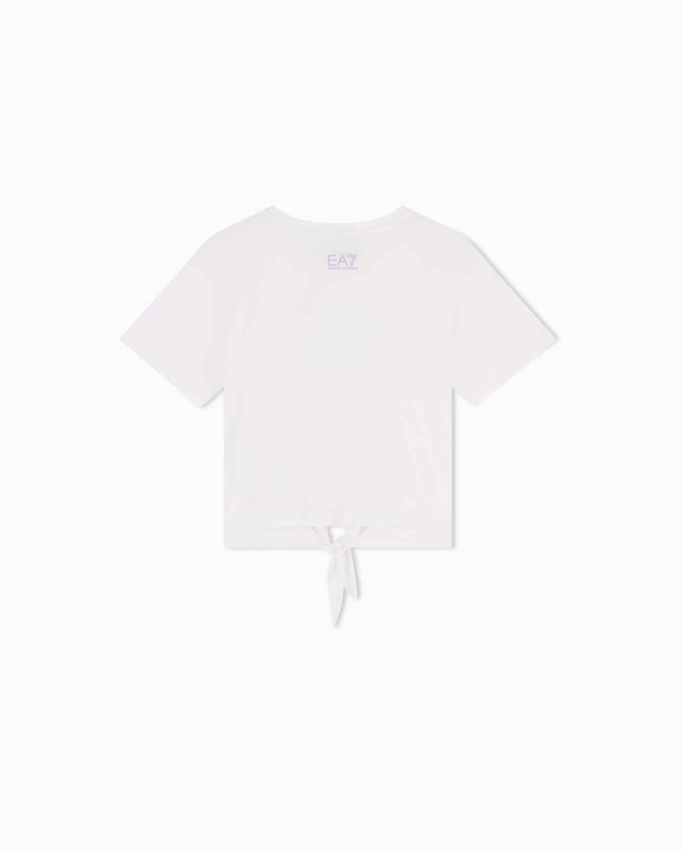 <オンライン限定>Logo Series ガールズ クルーネックTシャツ ストレッチコットン スライドする 2