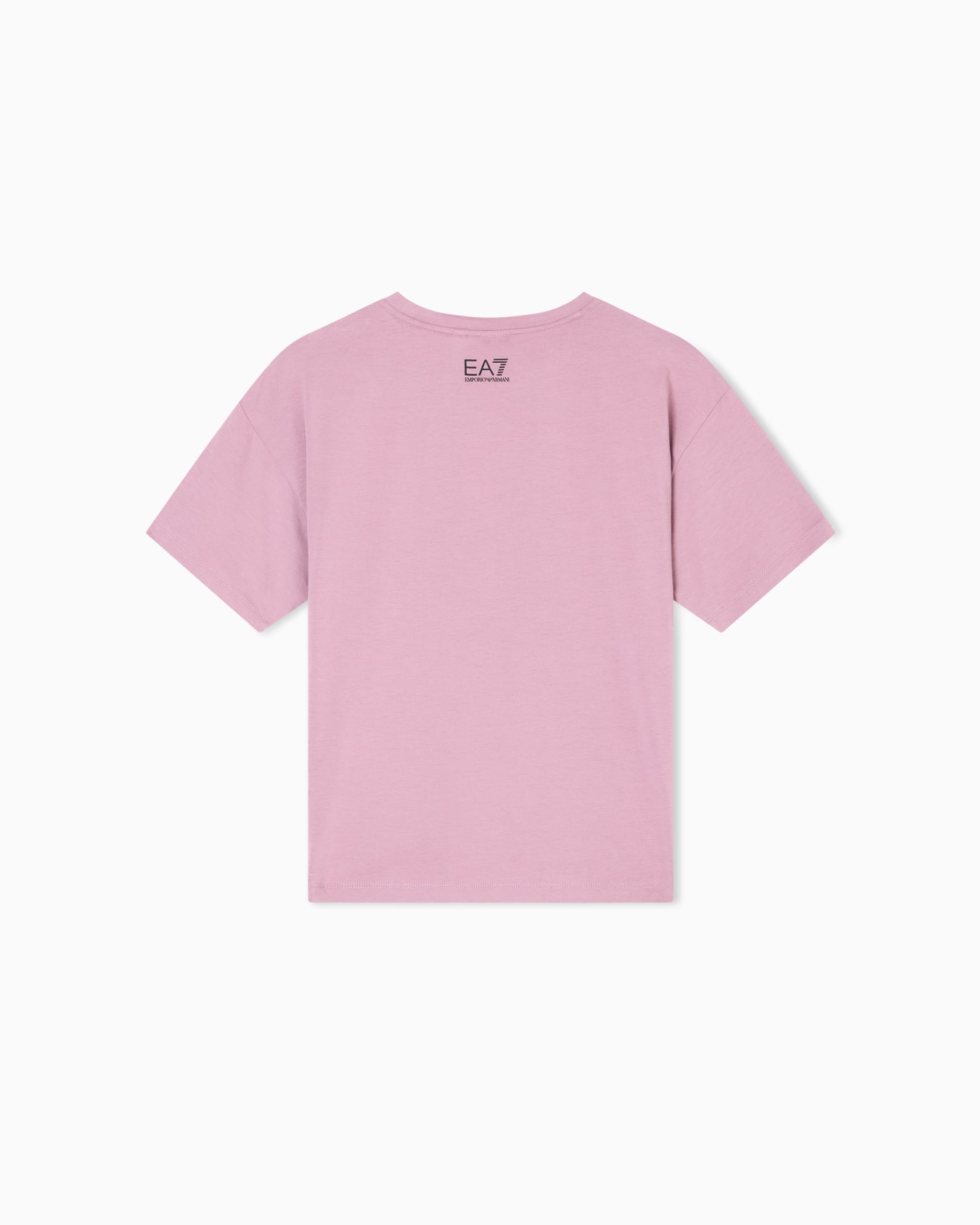 T-shirt girocollo Logo Series Girl in cotone stretch stampa logo Eagle Slide 2