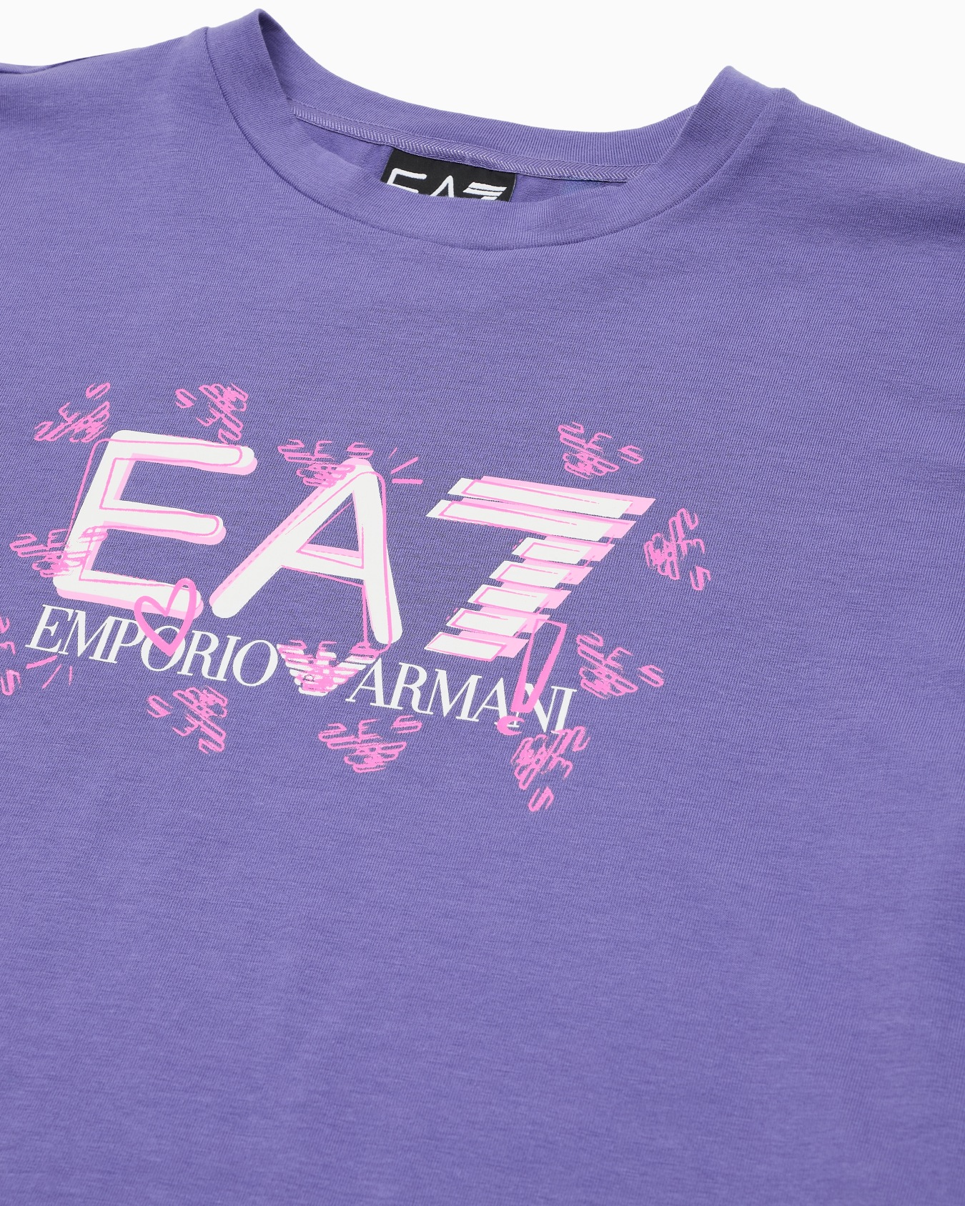 T-shirt Logo Series Girl en coton stretch  Diapositive 1