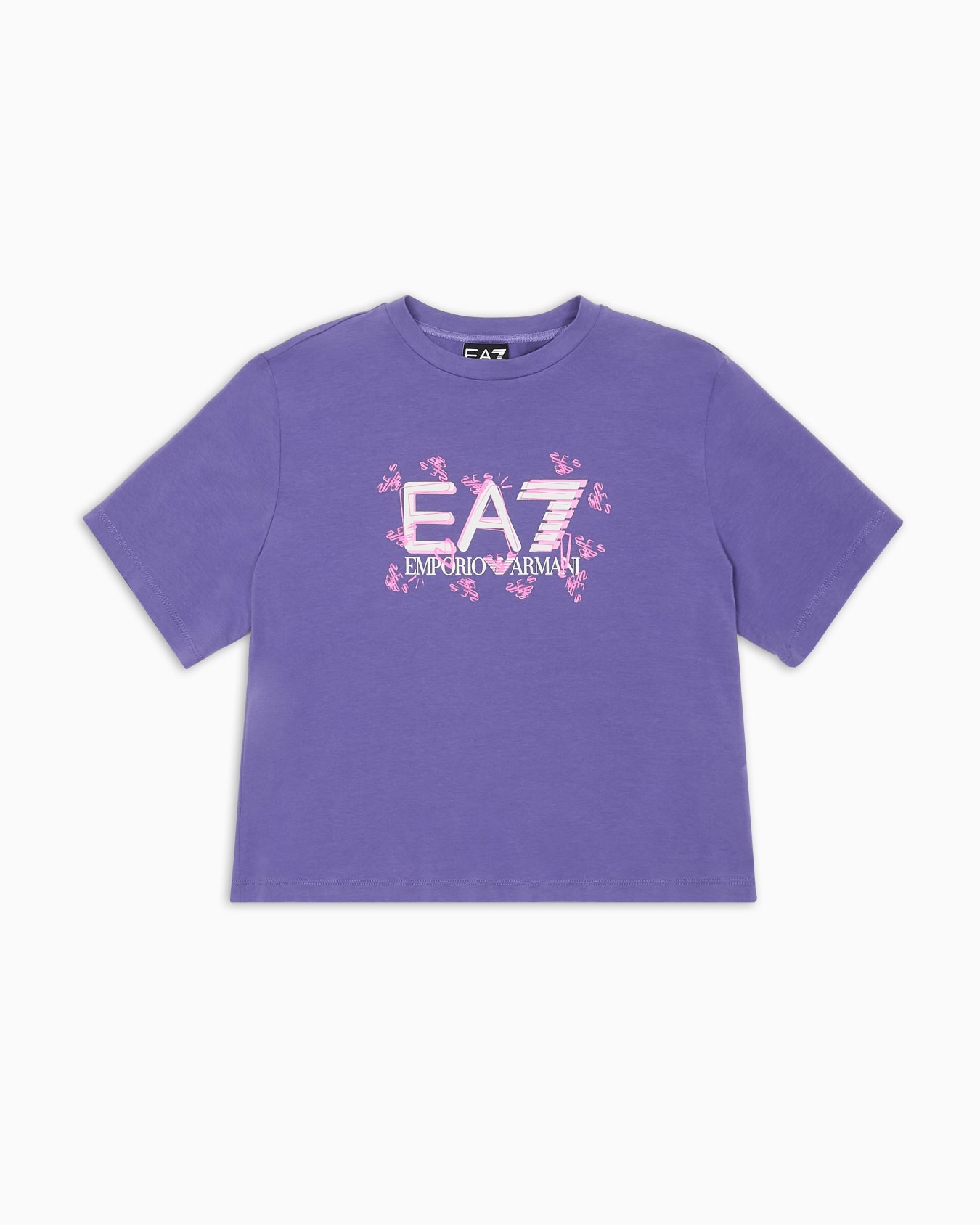 T-shirt Logo Series Girl en coton stretch  Diapositive 0