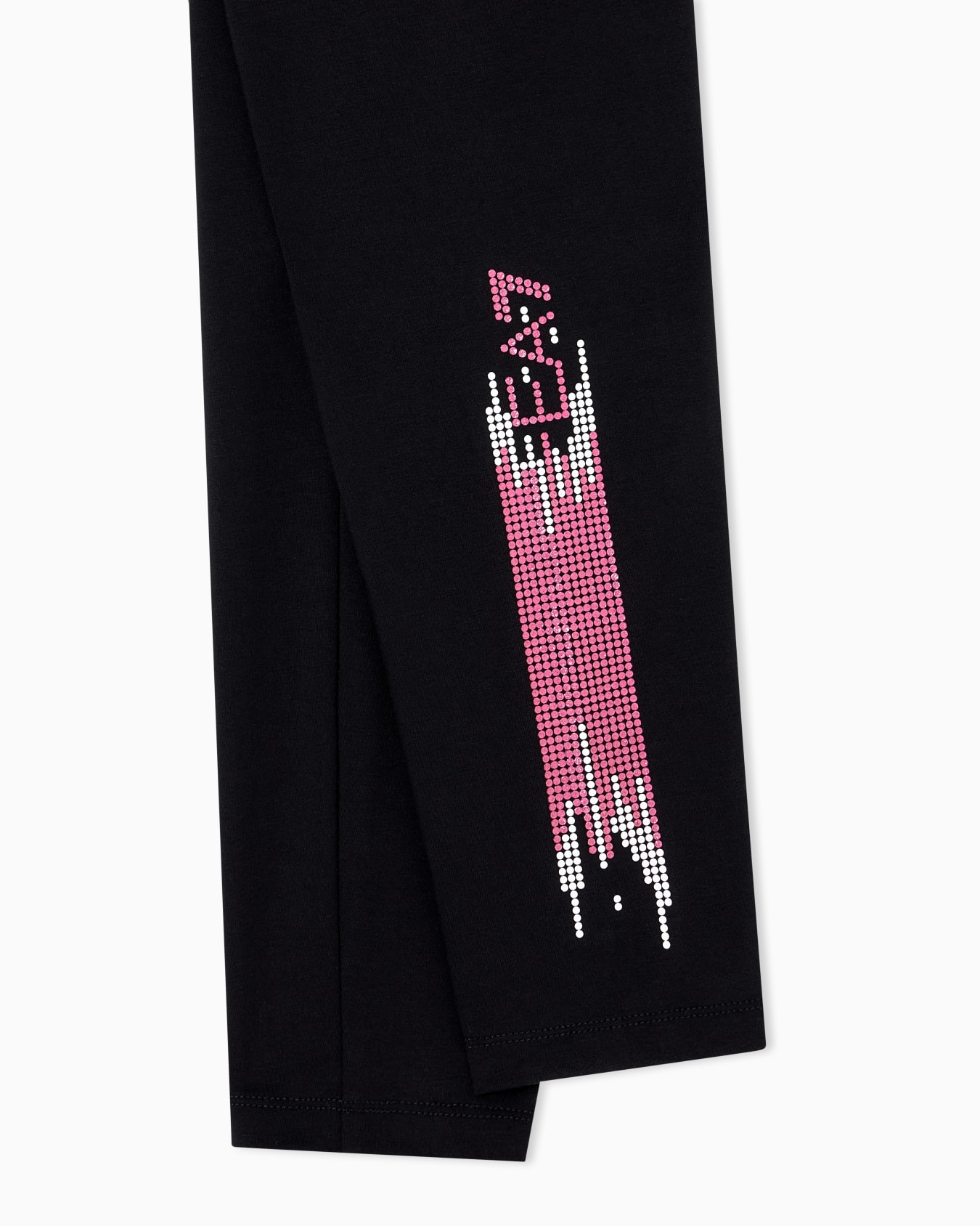 ASV Logo Series Girl stretch organic cotton-blend leggings Slide 1