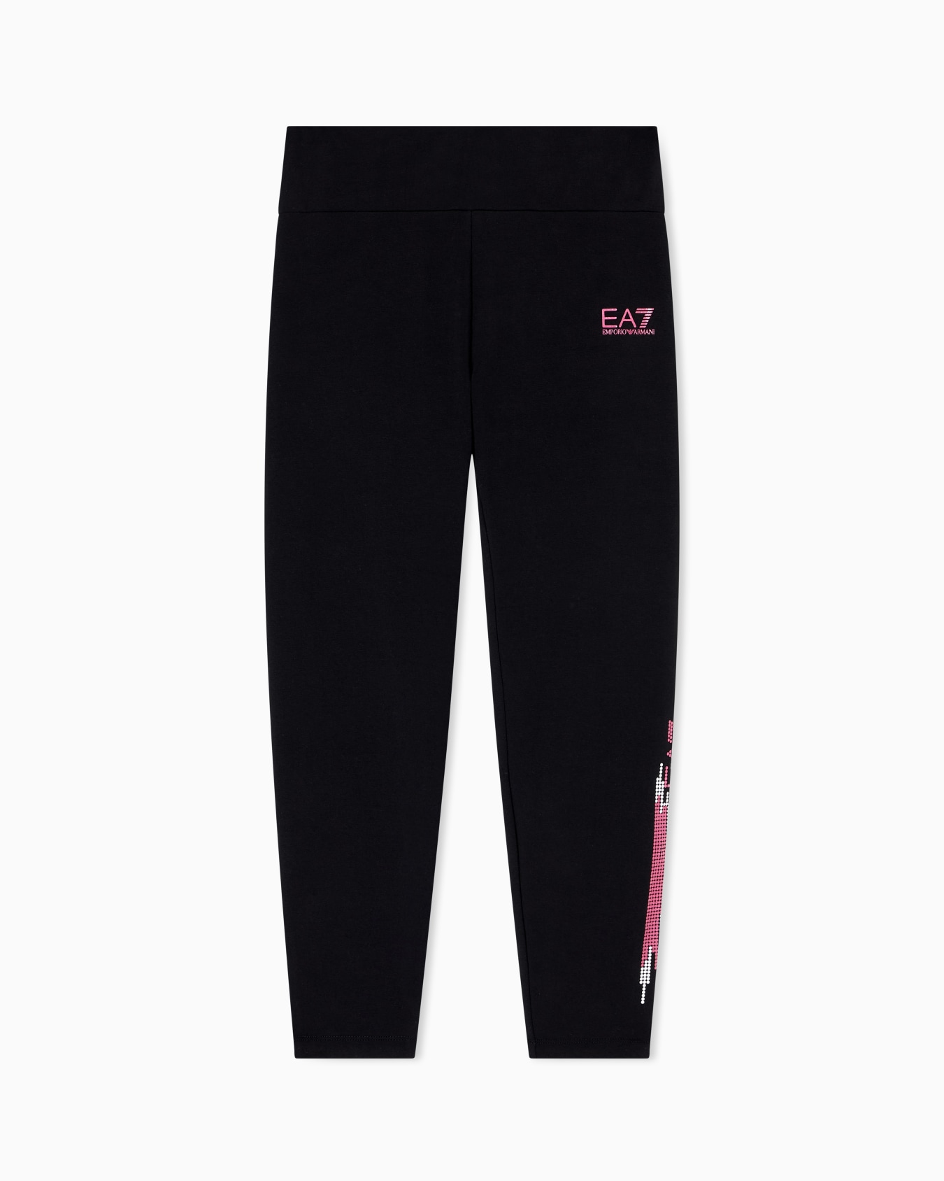 ASV Logo Series Girl stretch organic cotton-blend leggings Slide 0