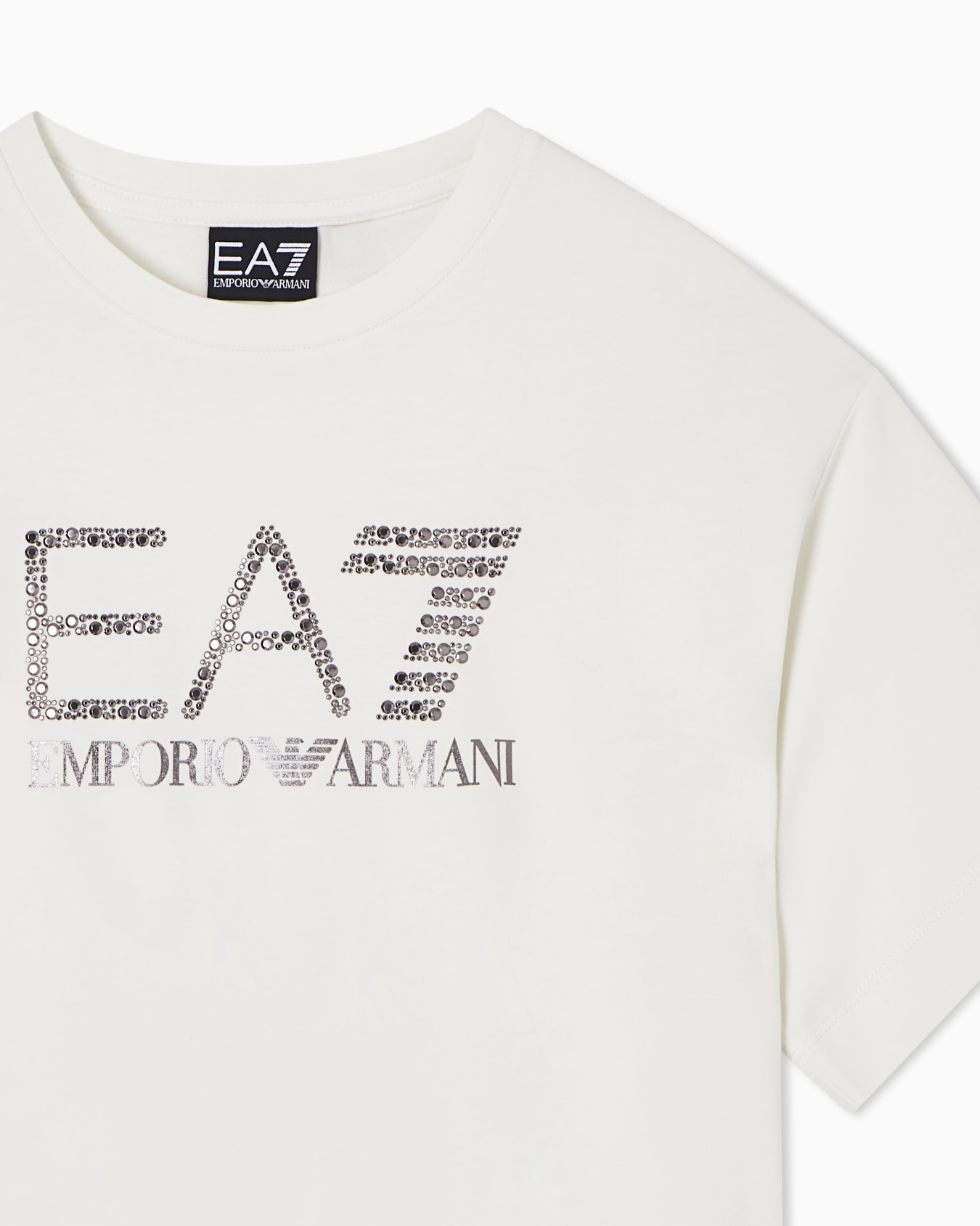 Precious Girl stretch cotton T-shirt Slide 1