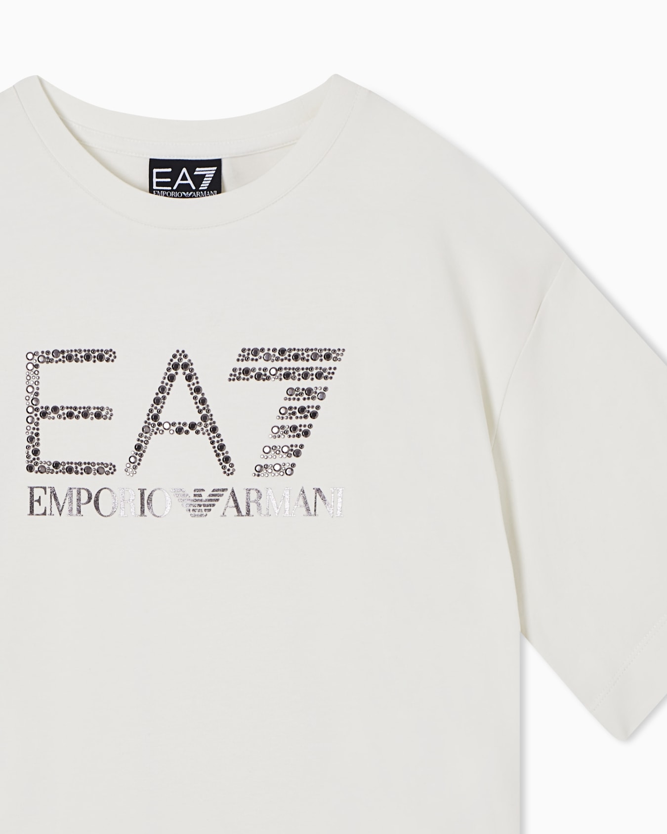 Precious stretch cotton jersey dress Slide 1