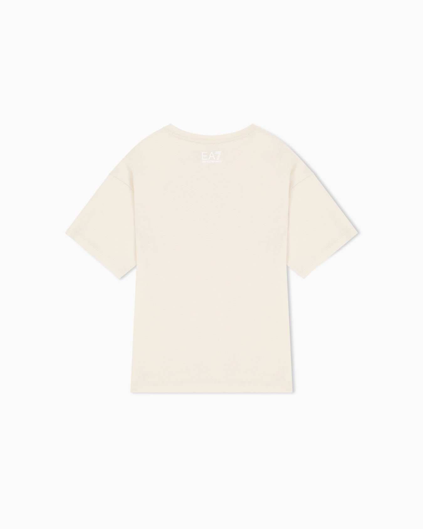 Logo Series Girl cotton jersey T-shirt Slide 2