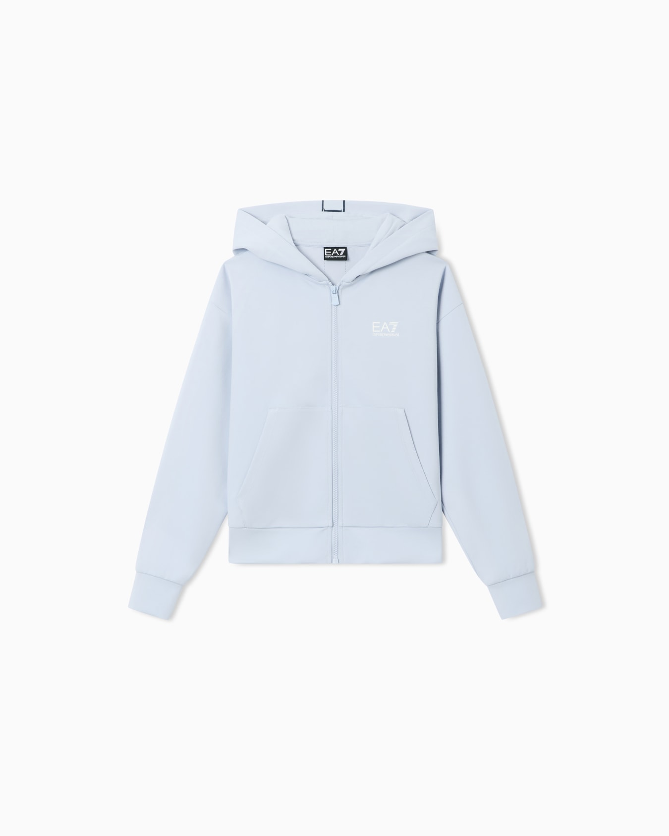 ASV Girl hooded sweatshirt in Natural VENTUS7 technical fabric Slide 0