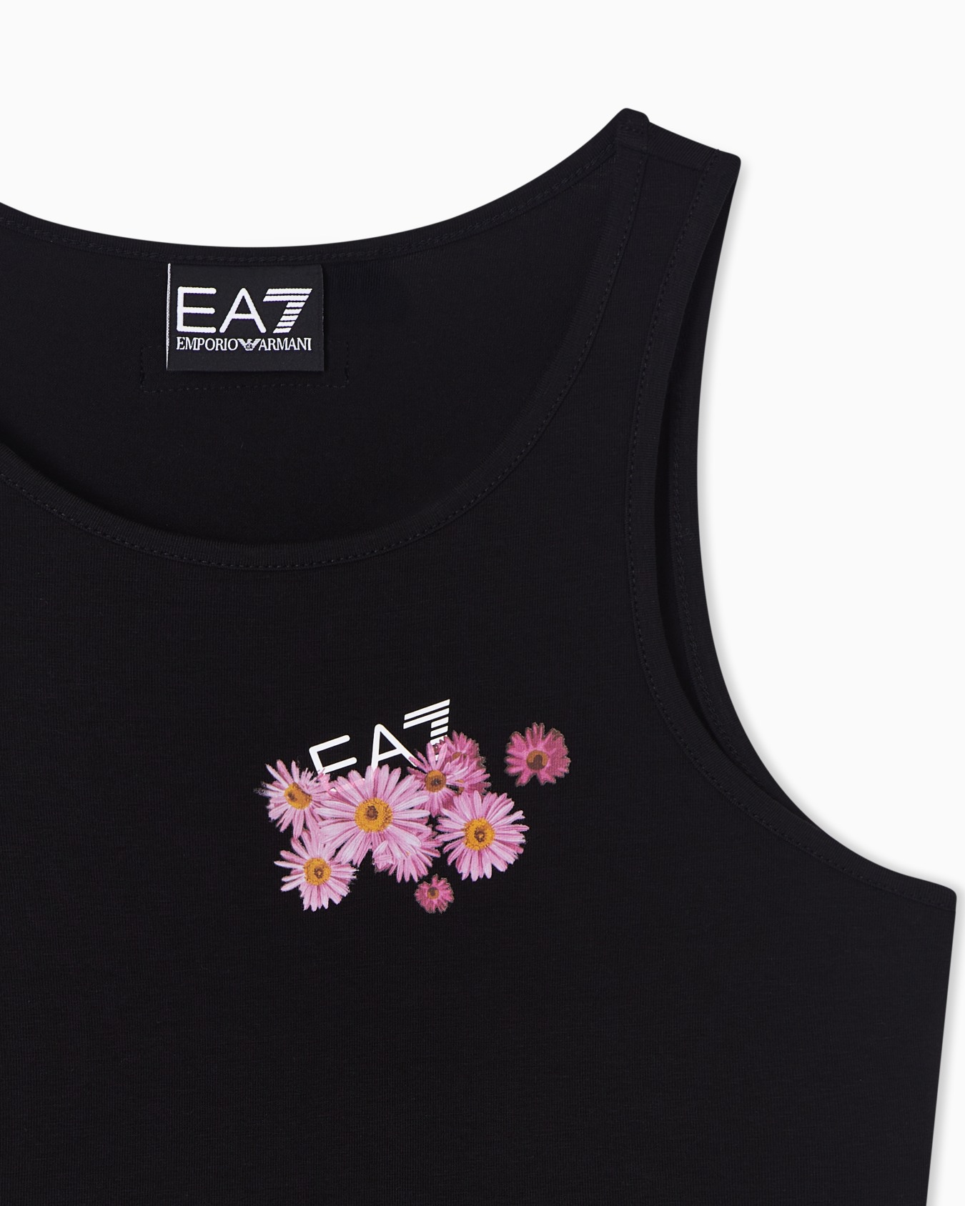 Graphic Series Girl stretch jersey top Slide 1