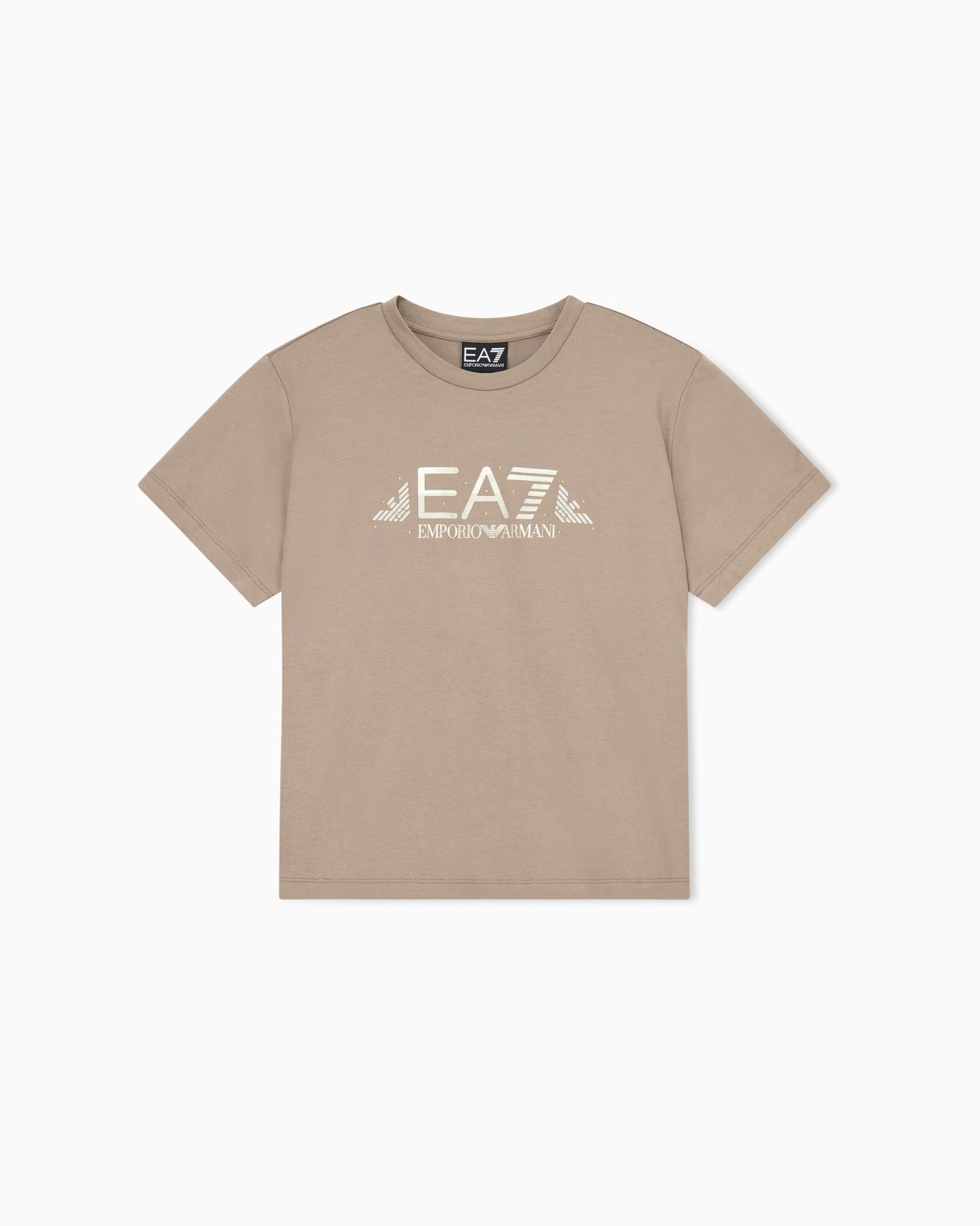 T-shirt Logo Series Girl regular fit in cotton jersey Slide 0