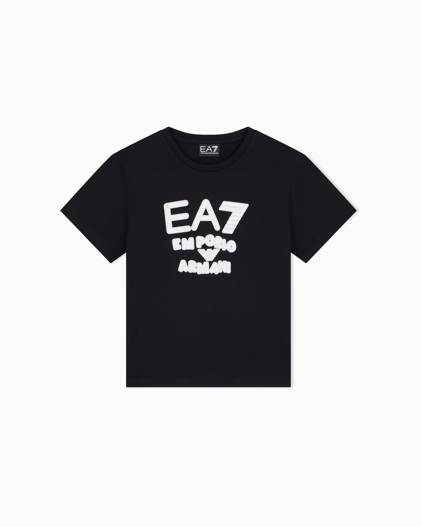 レギュラーフィット コットンTシャツ ロゴシリーズ ガール スライドする 0