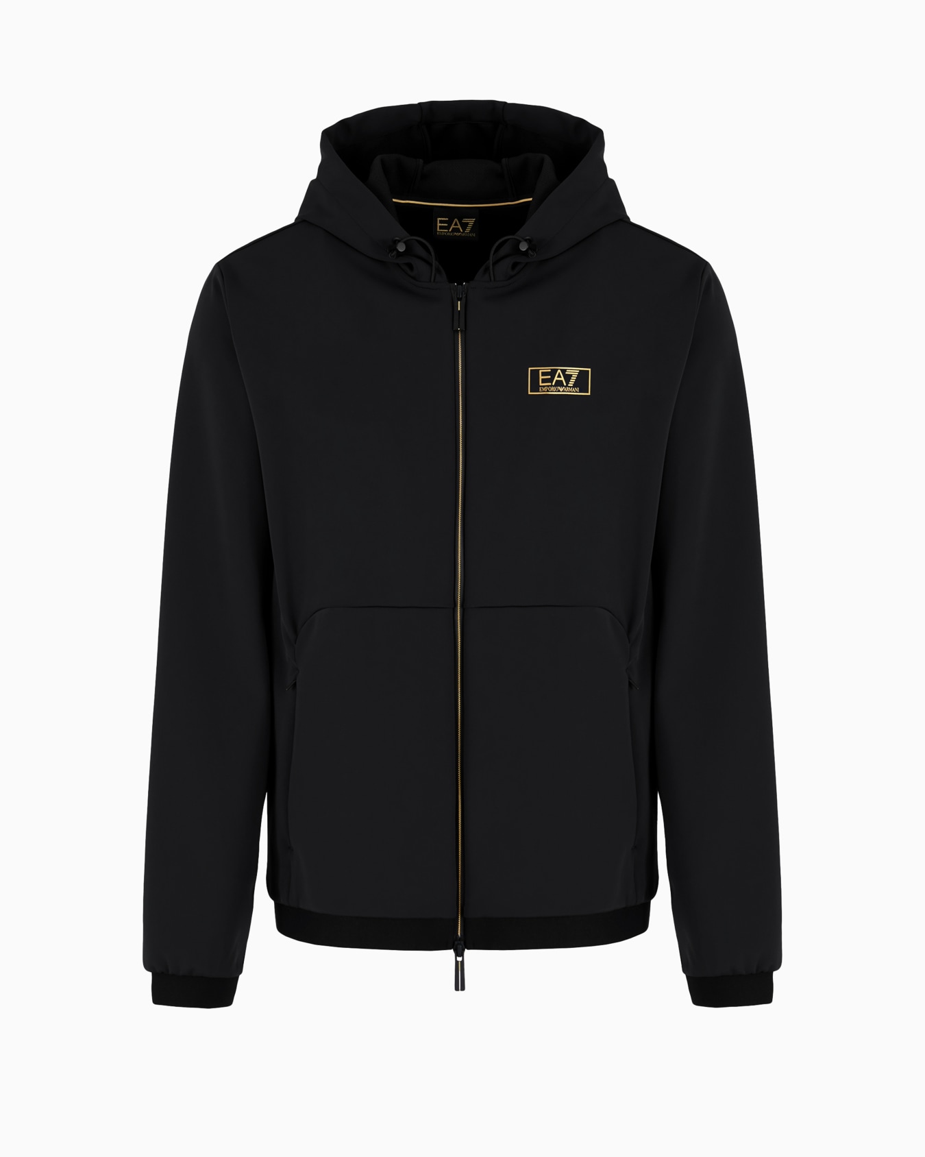 Gold Label technical fabric hooded sweatshirt Slide 0