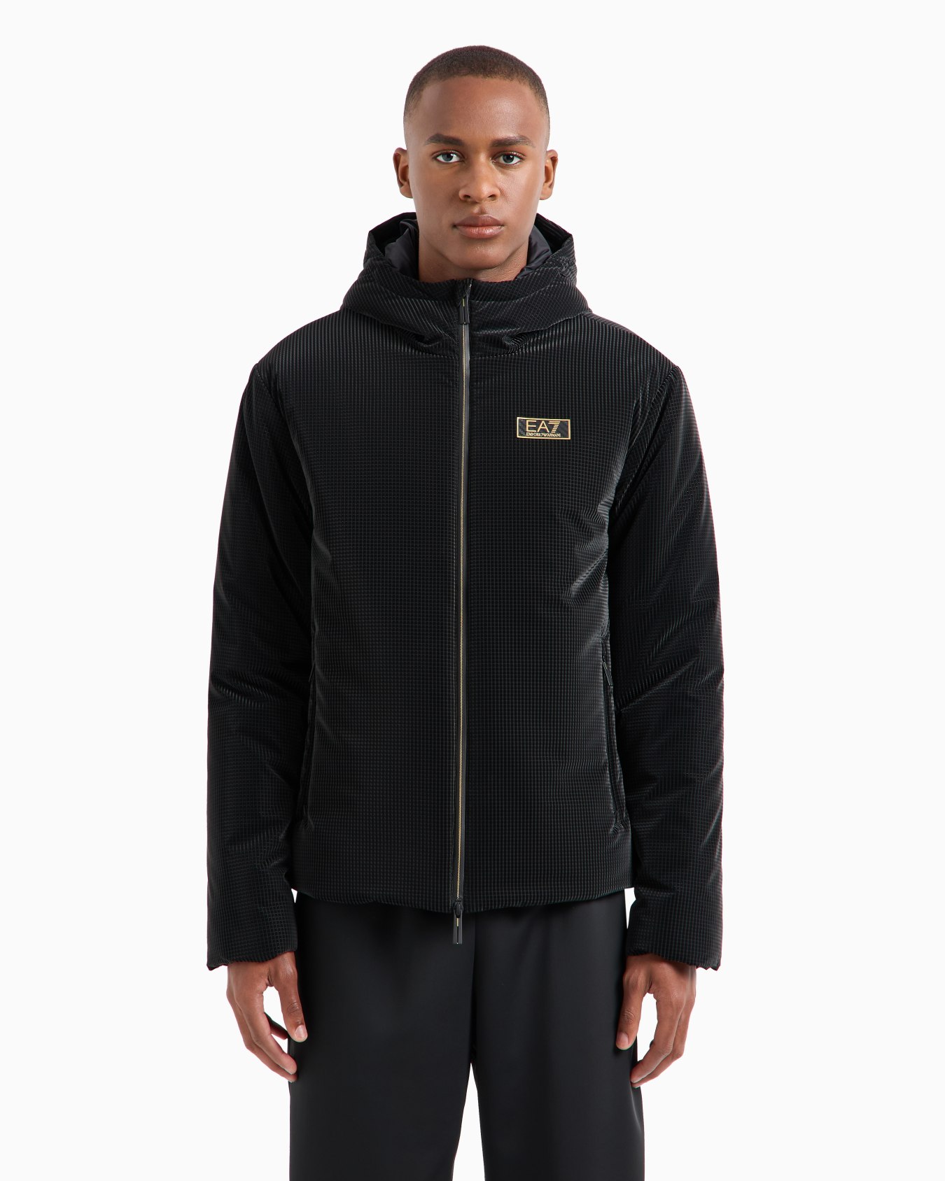 Gold Label Jacke mit Kapuze, gefertigt aus Funktionsgewebe Folie 2