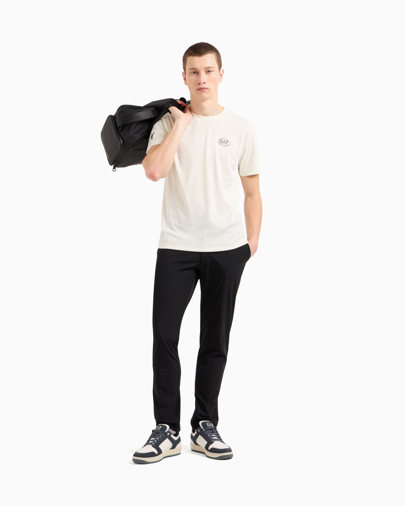 Golf Pro Tシャツ ストレッチコットンジャージー  スライドする 1