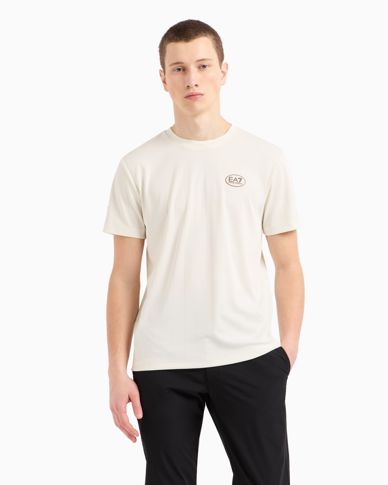 Golf Pro Tシャツ ストレッチコットンジャージー  スライドする 3