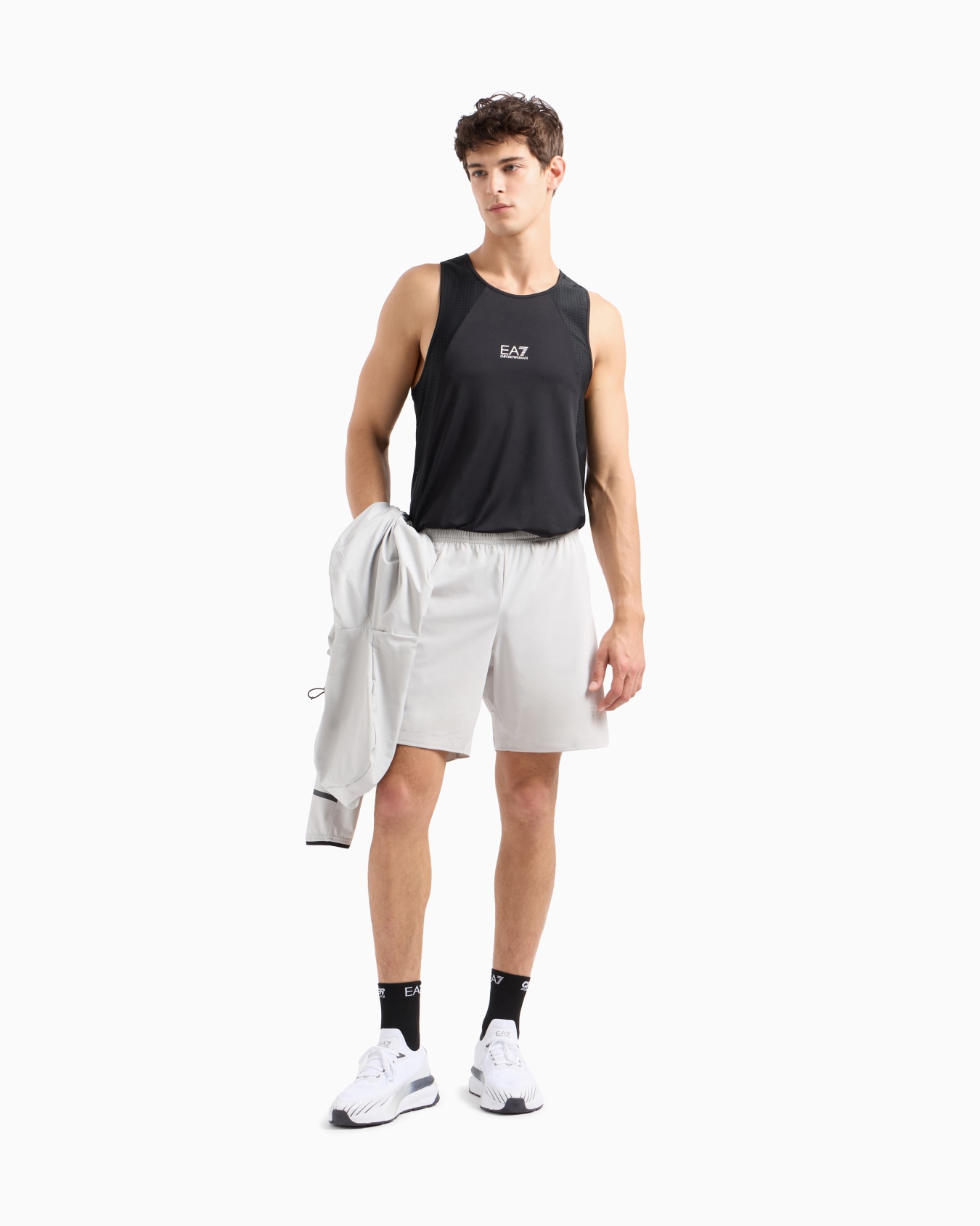 Dynamic Athlete tank top in VIGOR7 technical fabric Slide 1