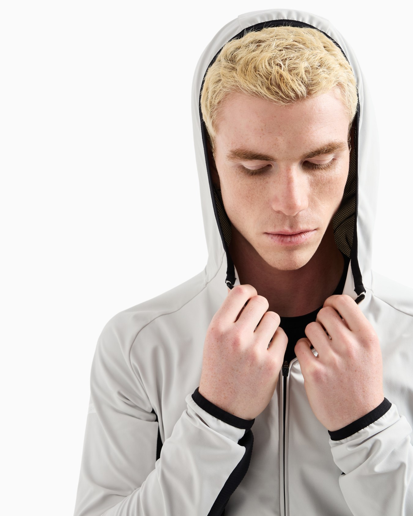 Dynamic Athlete hooded sweatshirt in VIGOR7 technical fabric Slide 4