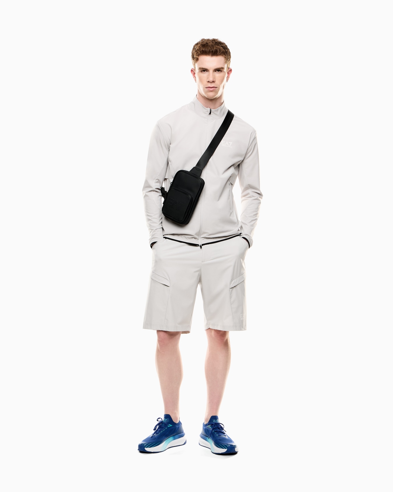 Dynamic Athlete zip-up sweatshirt in VENTUS7 technical fabric Slide 1