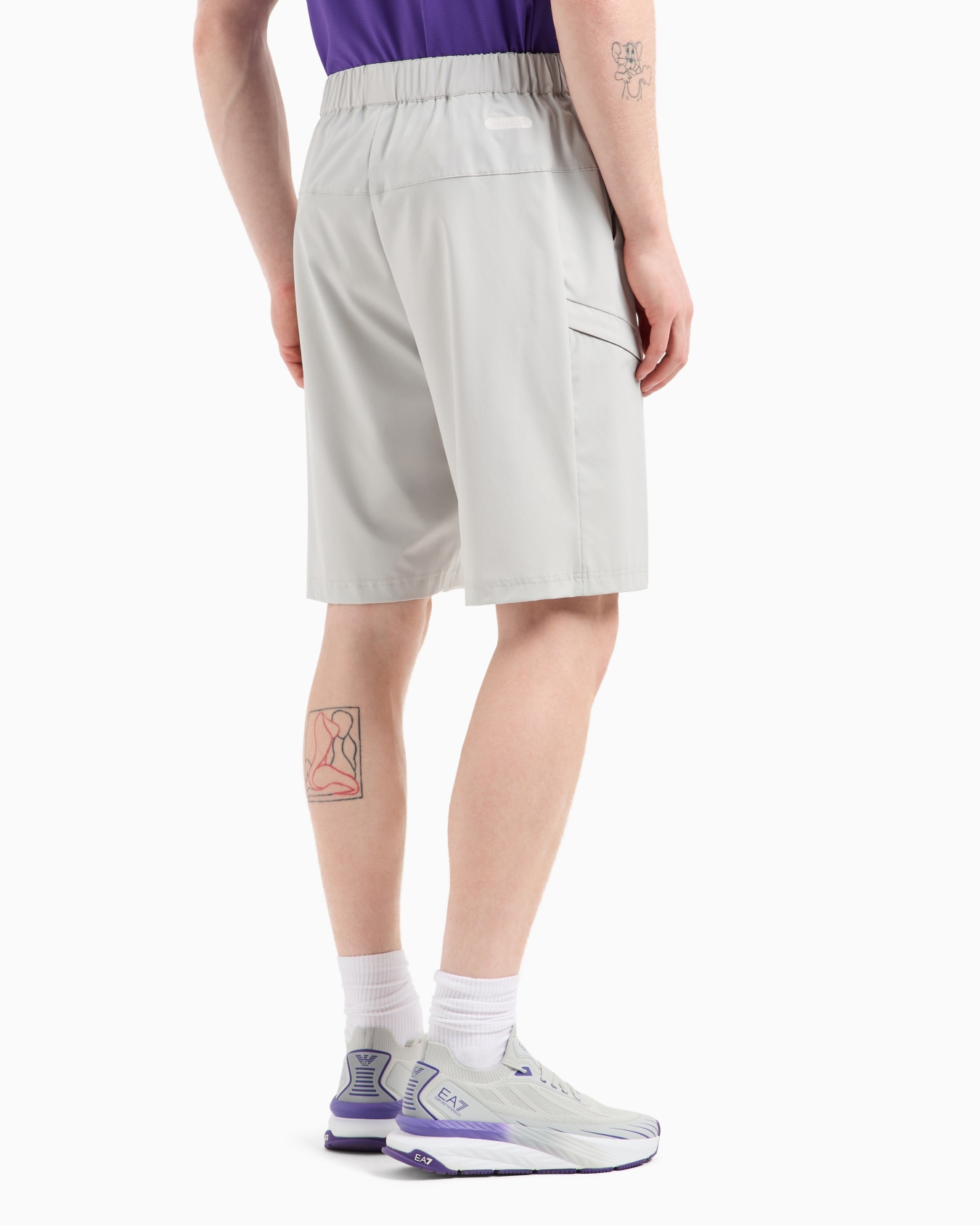 Dynamic Athlete VENTUS7 technical-fabric cargo Bermuda shorts Slide 2