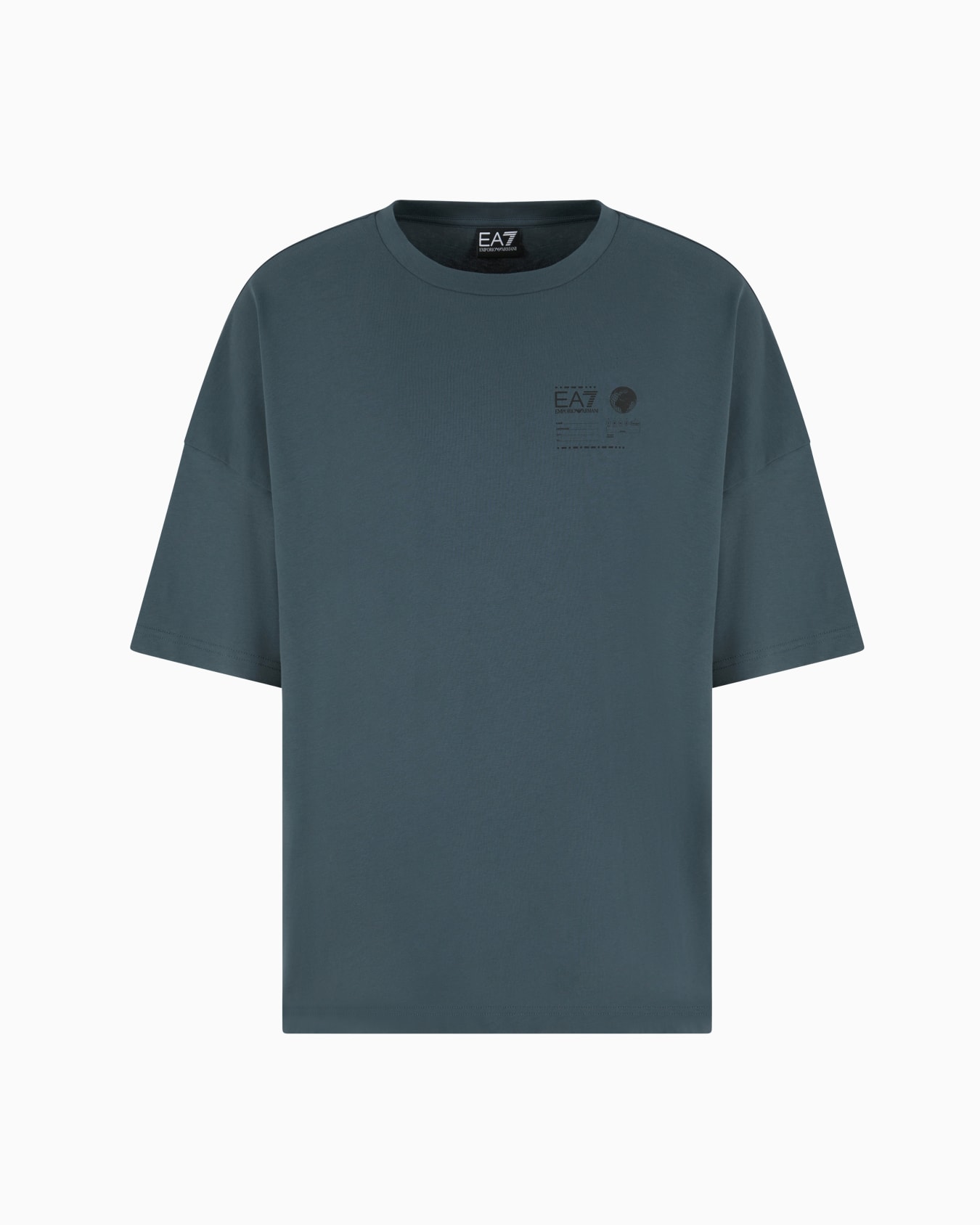 Dynamic Athlete cotton jersey T-shirt with print Slide 0