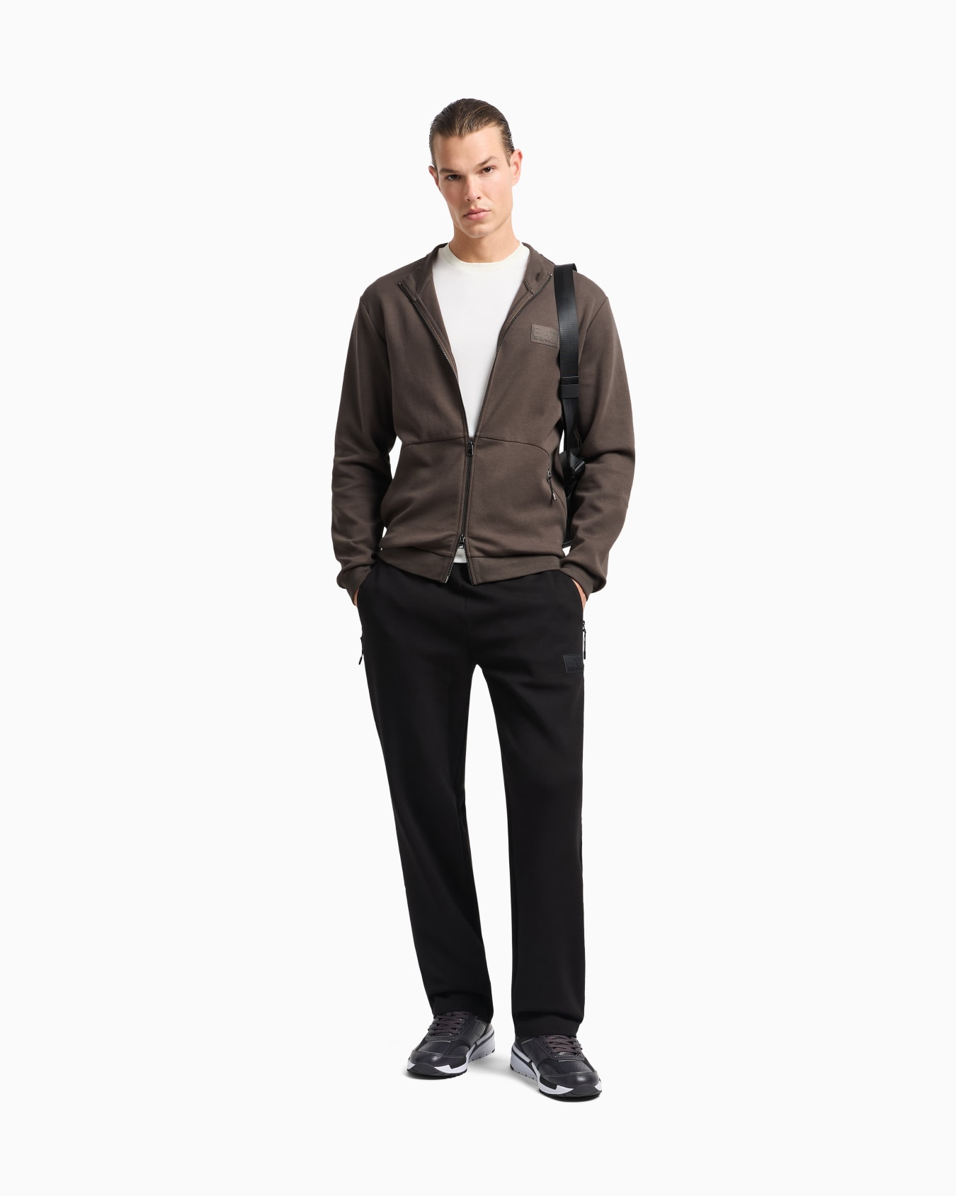 Lux Identity modal-blend piqué T-shirt Slide 1