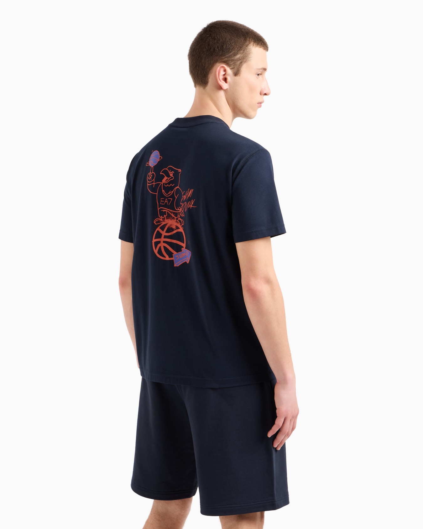 Graphic Series cotton jersey T-shirt with print  Slide 2