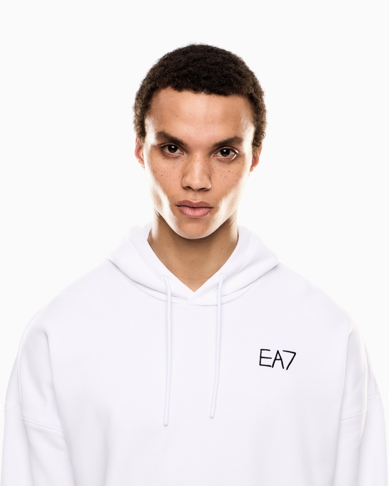 Cotton hooded Graphic Series sweatshirt Slide 4